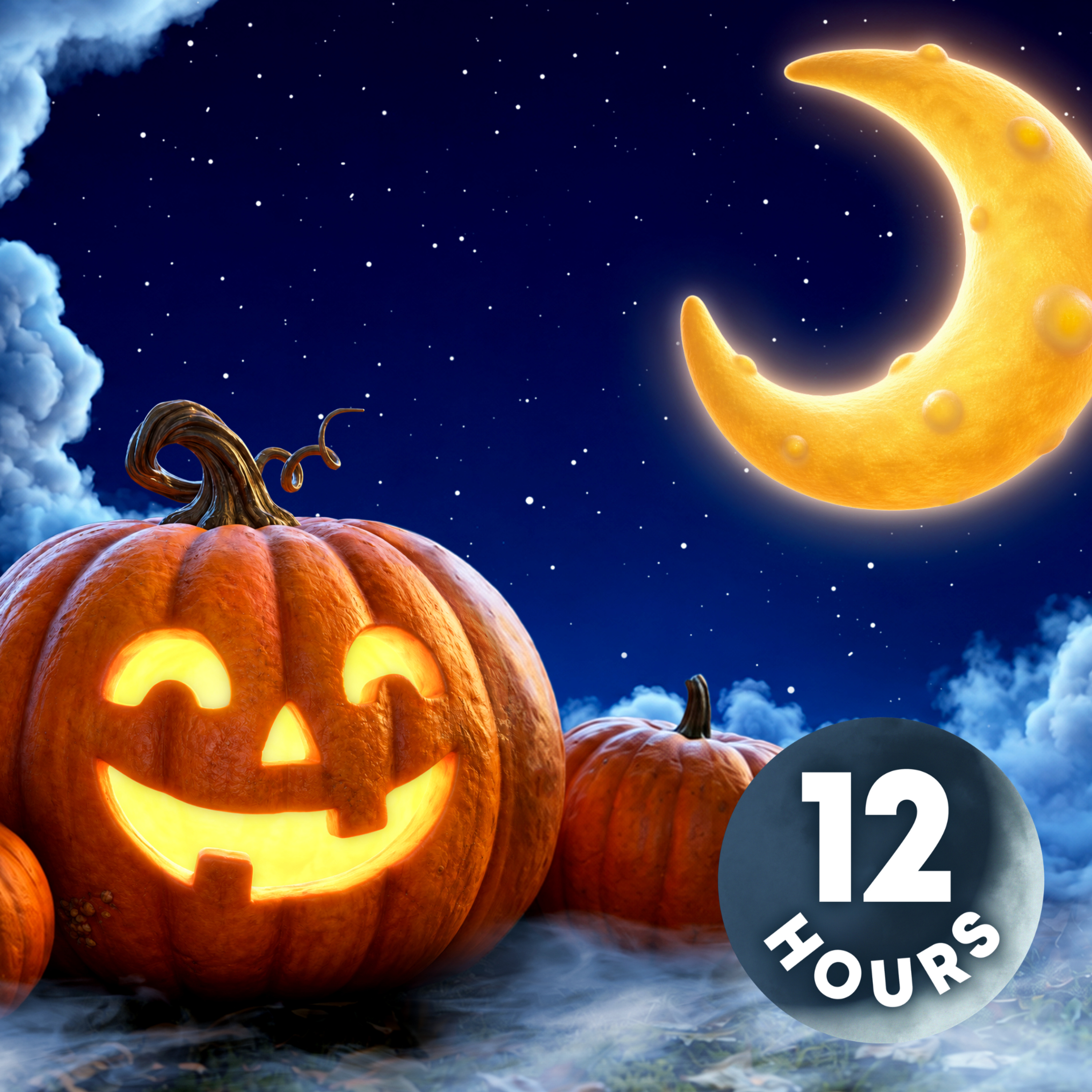 12 Hour White Noise for Sleeping During the Halloween Season episode artwork