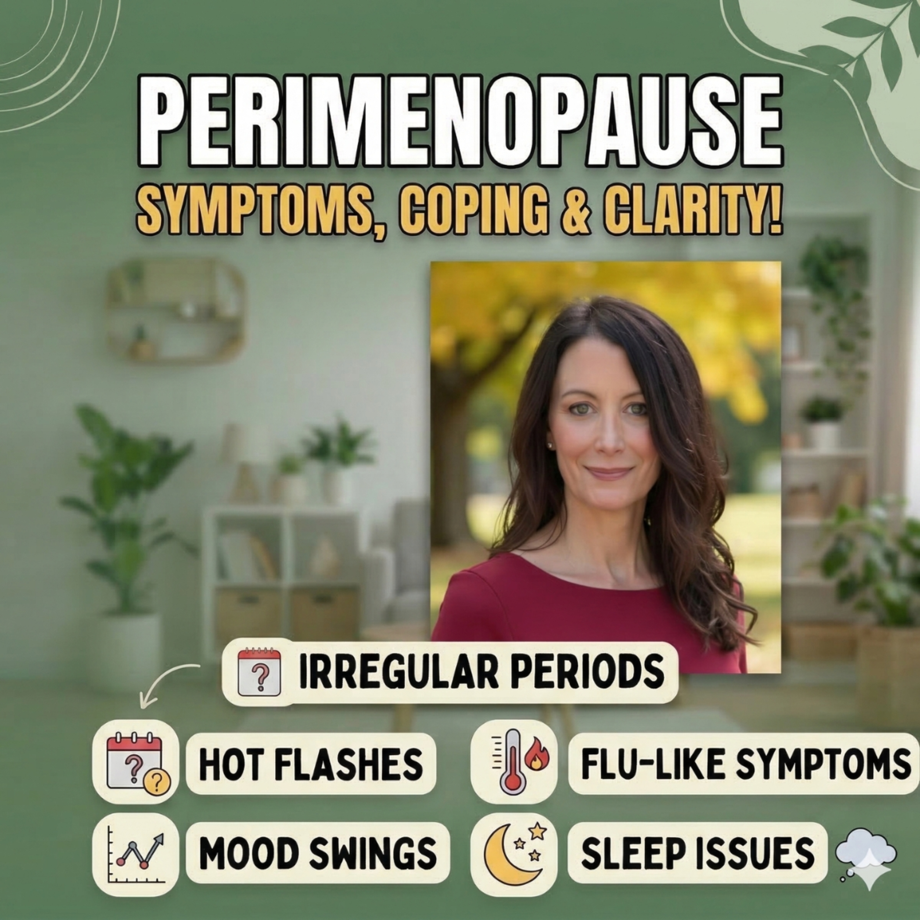 Navigating Perimenopause Symptoms episode artwork