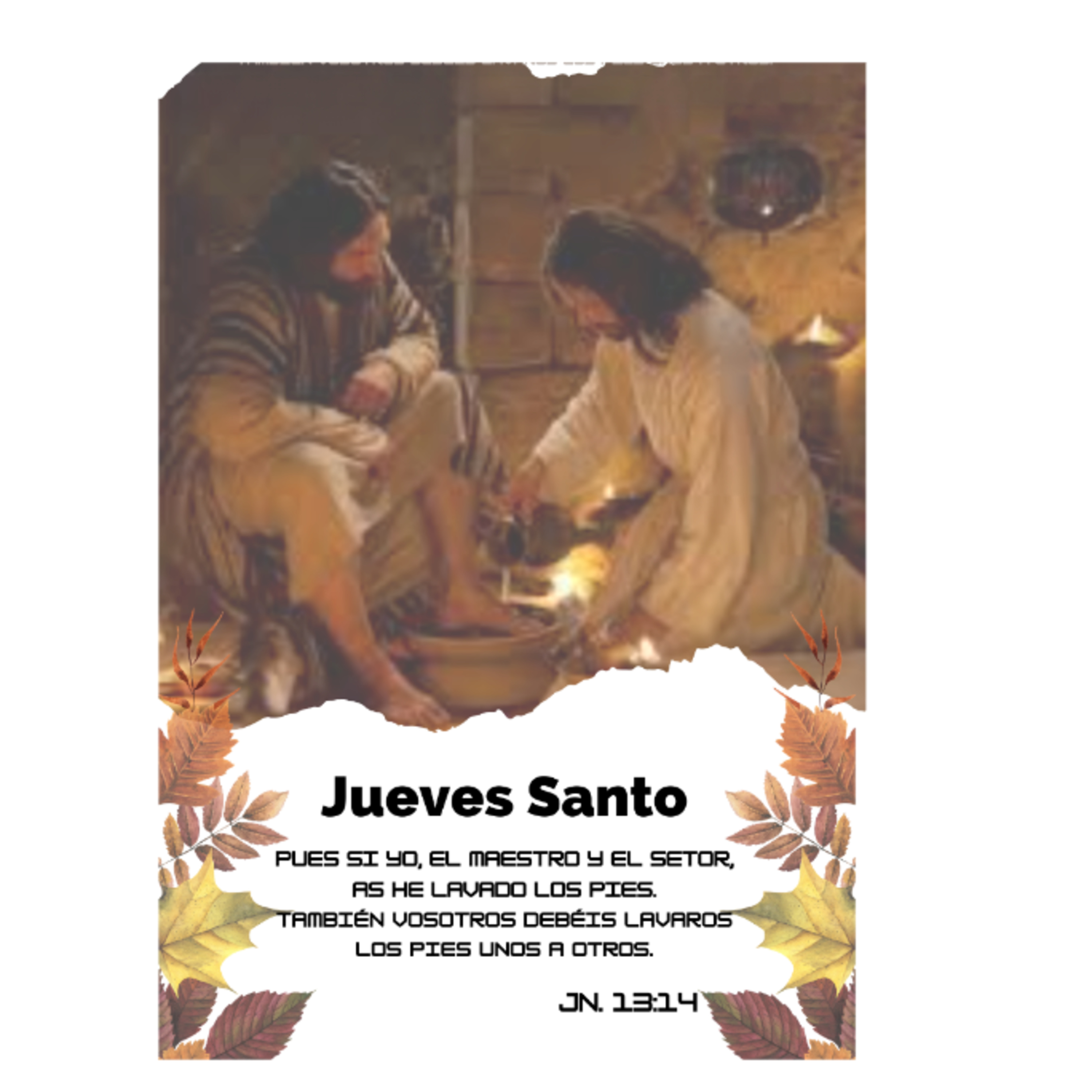 Santa Misa jueves Santo lavatorio de pies Institución de la Eucaristia  episode artwork