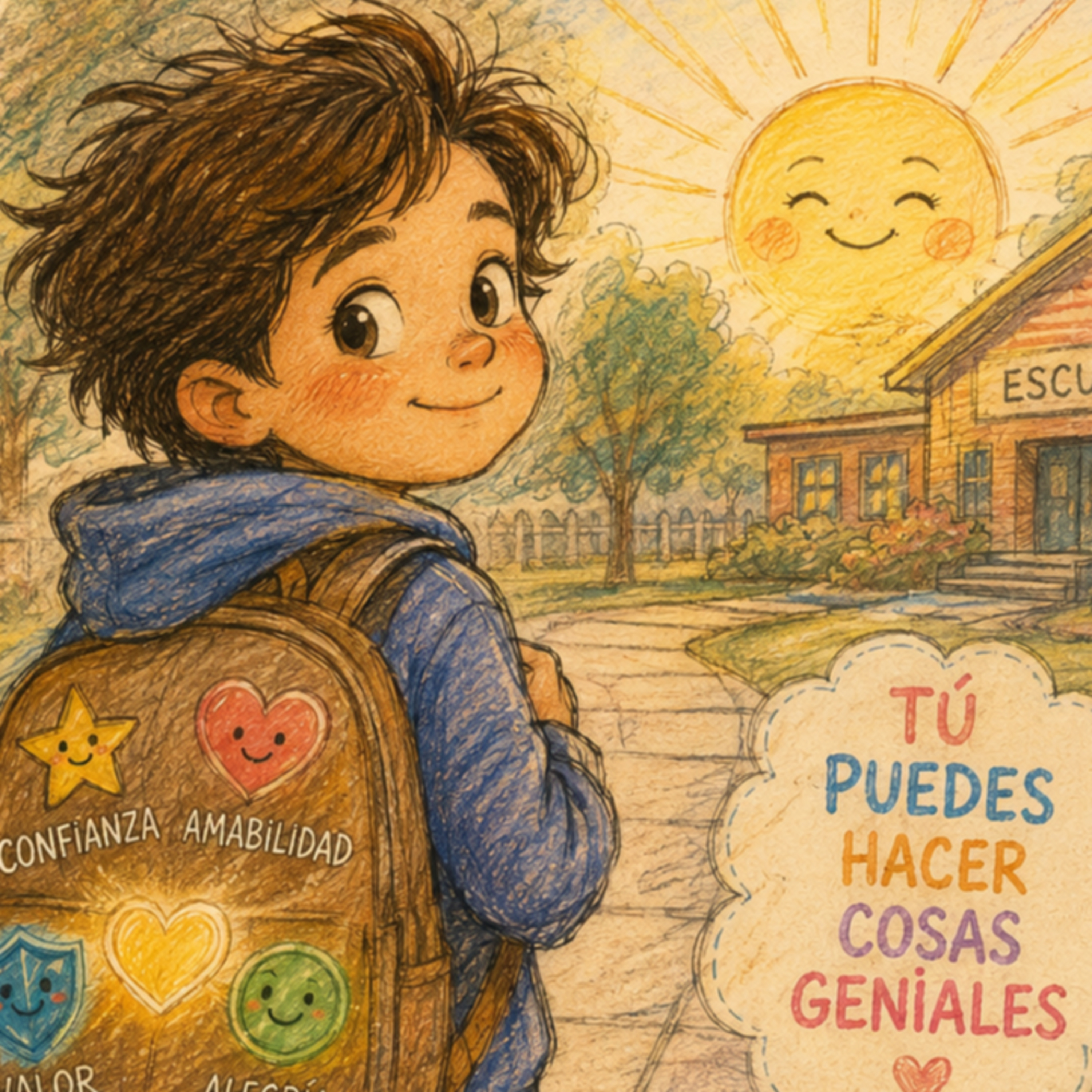 ☀️ Afirmaciones Para Empezar el Día: “La Mochila Invisible de los Superpoderes"