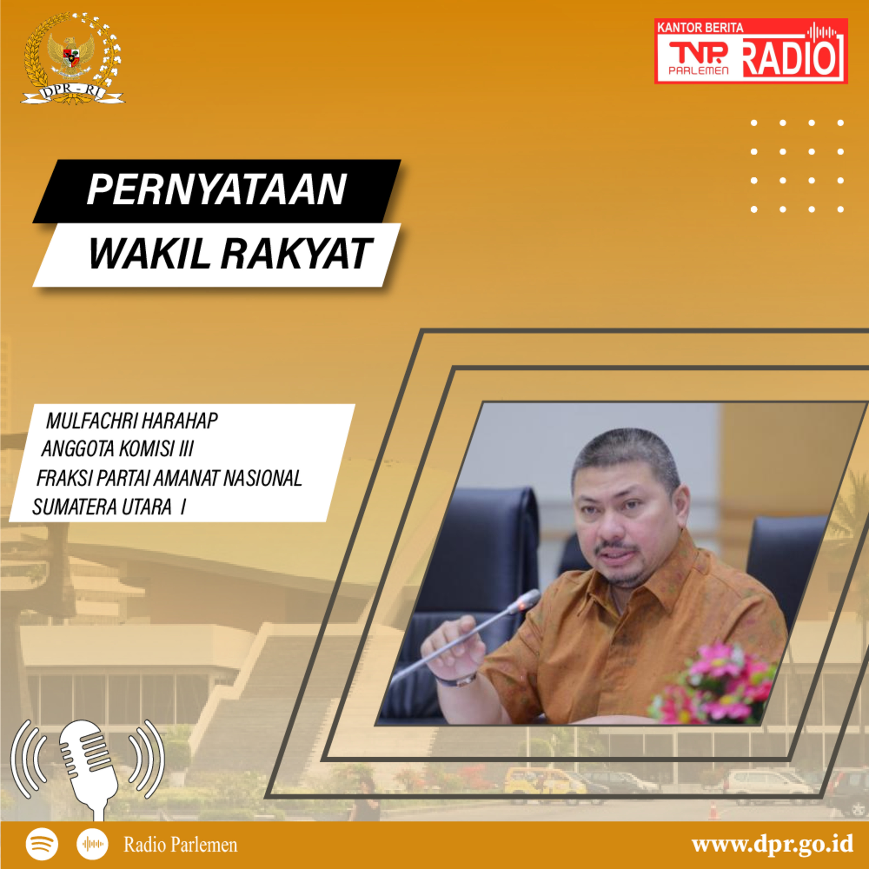 Mulfahri Harahap : PPATK Harus Dapat Mengungkapkan Petistiwa Tindak Pidana Pencucian Uang episode artwork