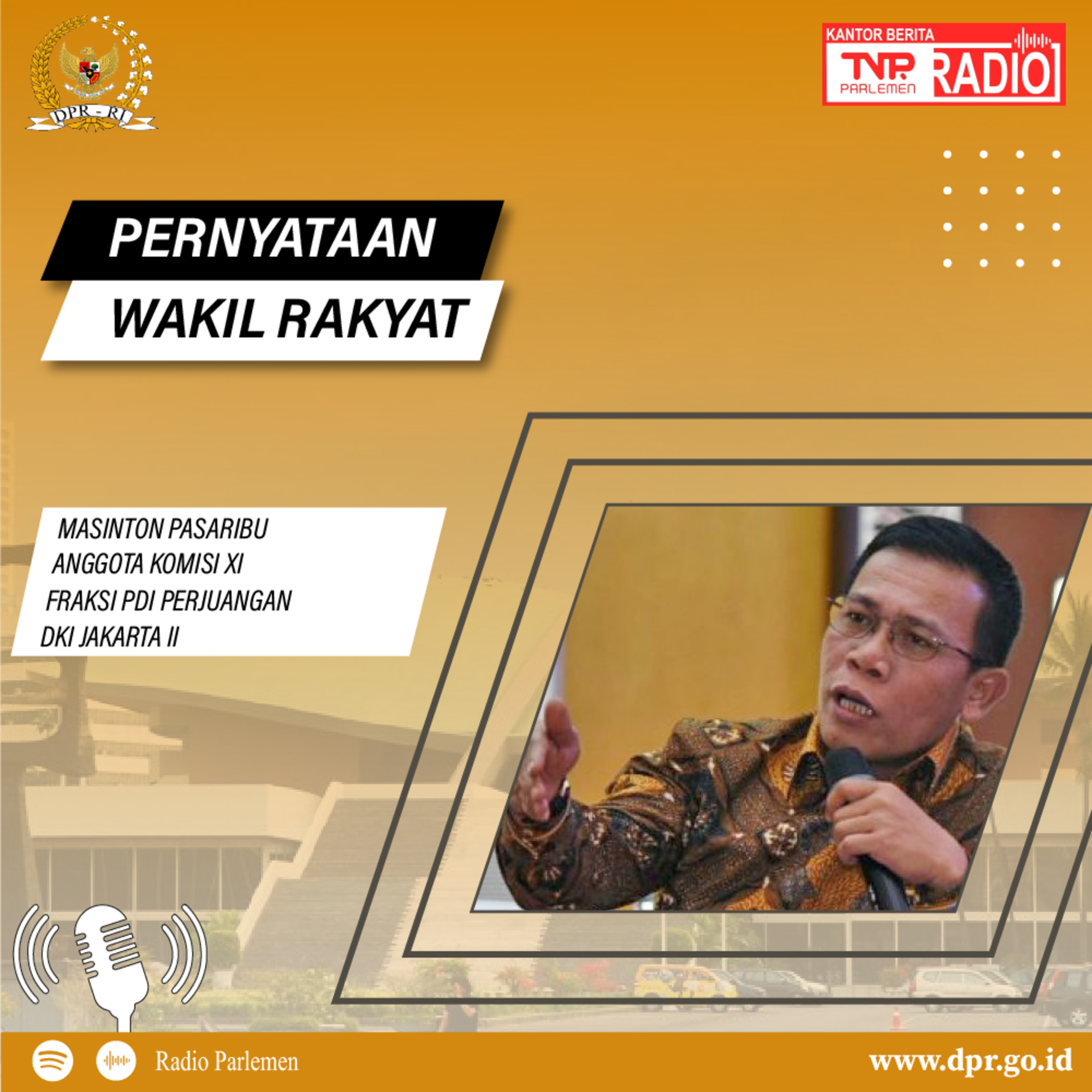 Masinton Pasaribu Mempertanyakan Kiprah para Buzzer di Kemenkeu episode artwork