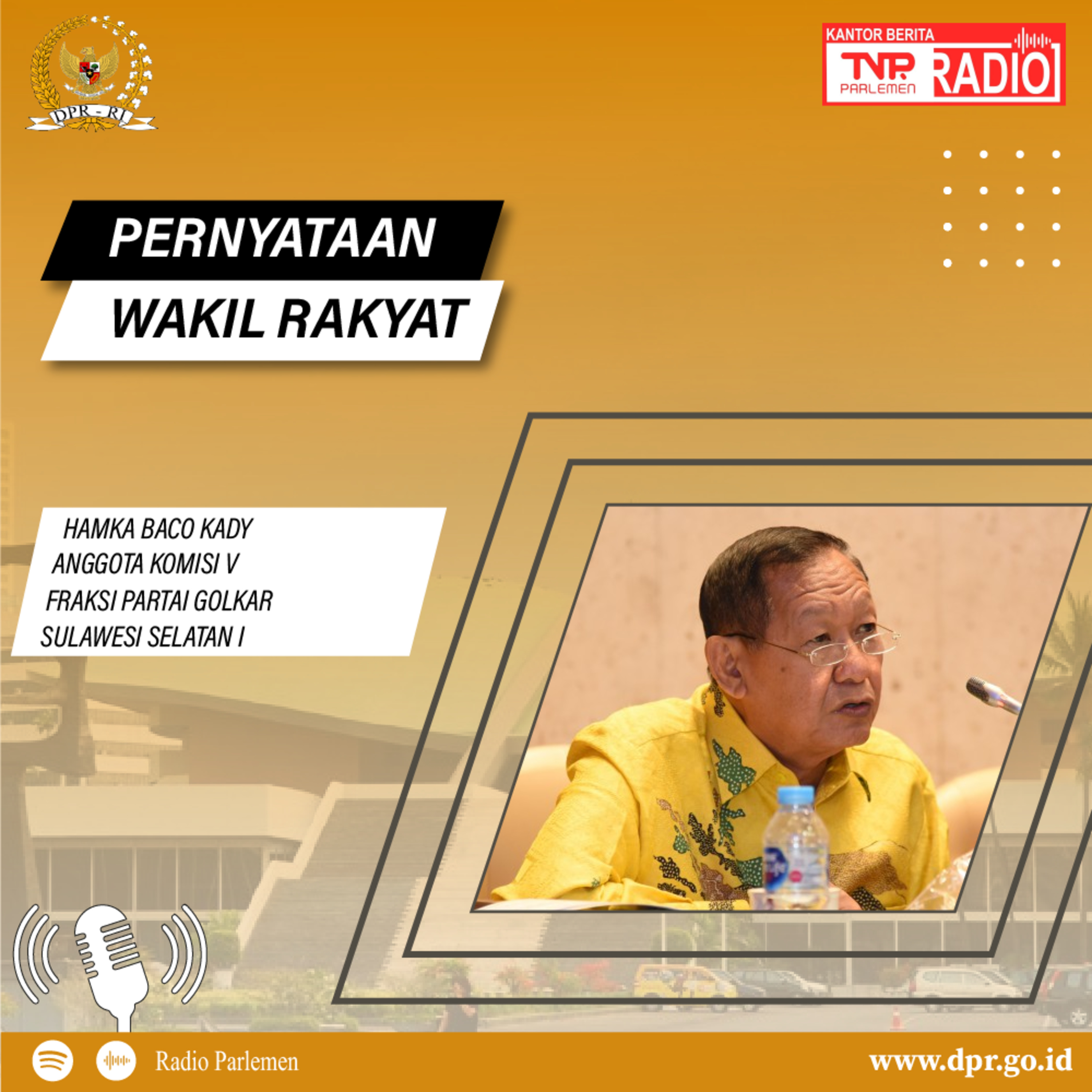 Hamka B. Kady : Kementerian PUPR Harus Segera Memperbaiki Jalan Nasional dan Jalan Provinsi yang Rusak episode artwork