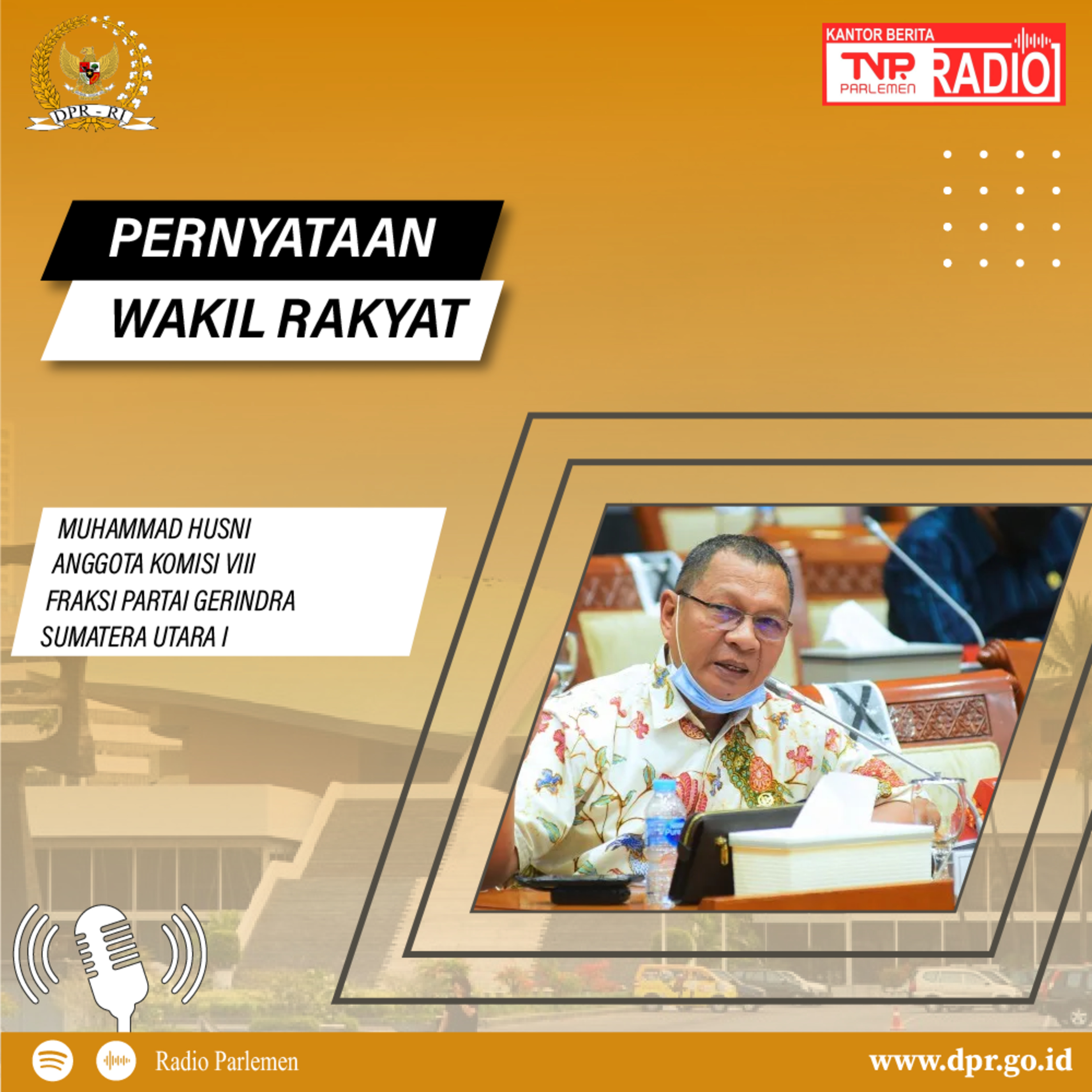 M. Husni Mempertanyakan Usulan PHU terkait Penglolaan Keuangan Haji Khusus dari BPKH sebesar 5,6 M episode artwork