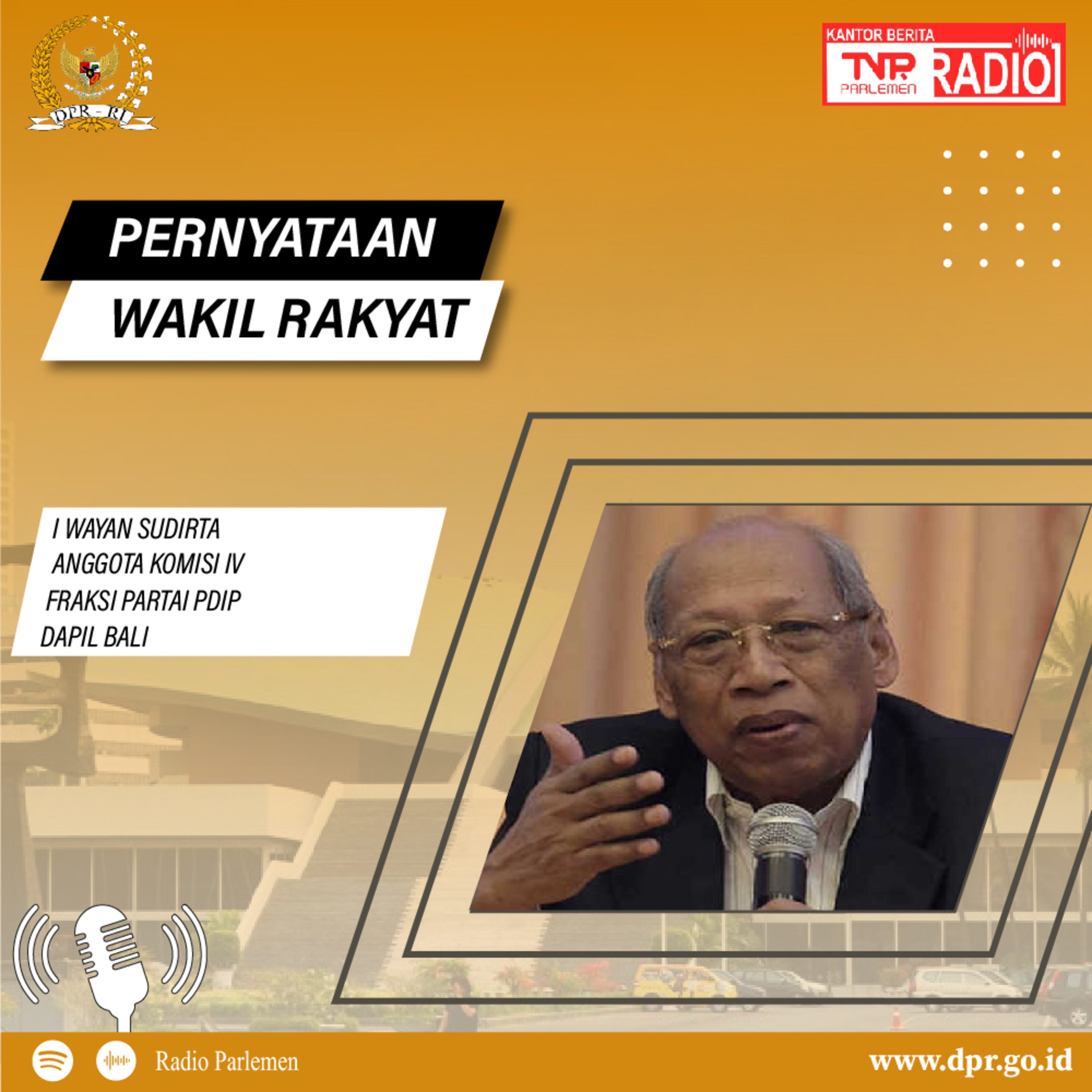 I Wayan Sudirta : Kantor LPSK di Luar Negeri Kecil dengan Personil Sedikit tapi Hasilnya Maksimal episode artwork