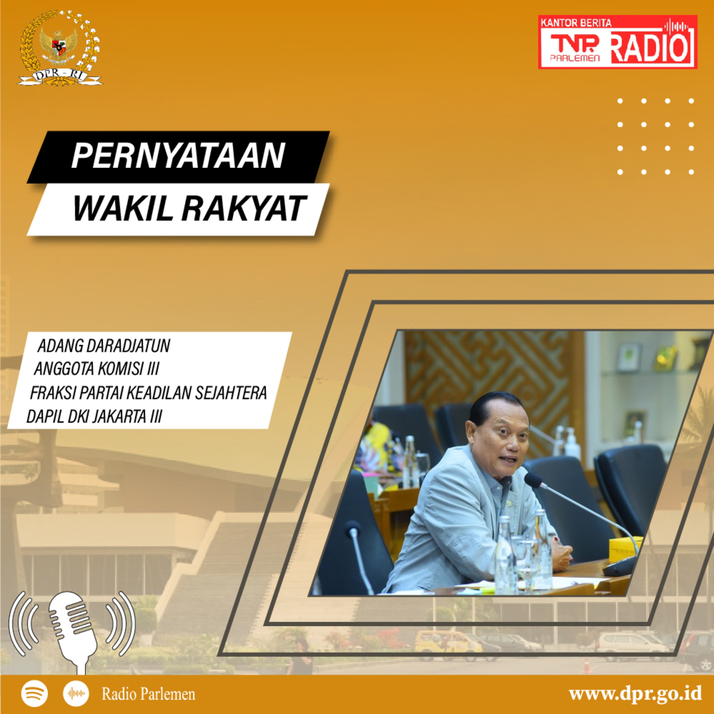 Adang Daradjatun : LPSK Perlu Ingin Dimasukkan dalam Sistem Peradilan Pidana Melalui KUHAP episode artwork