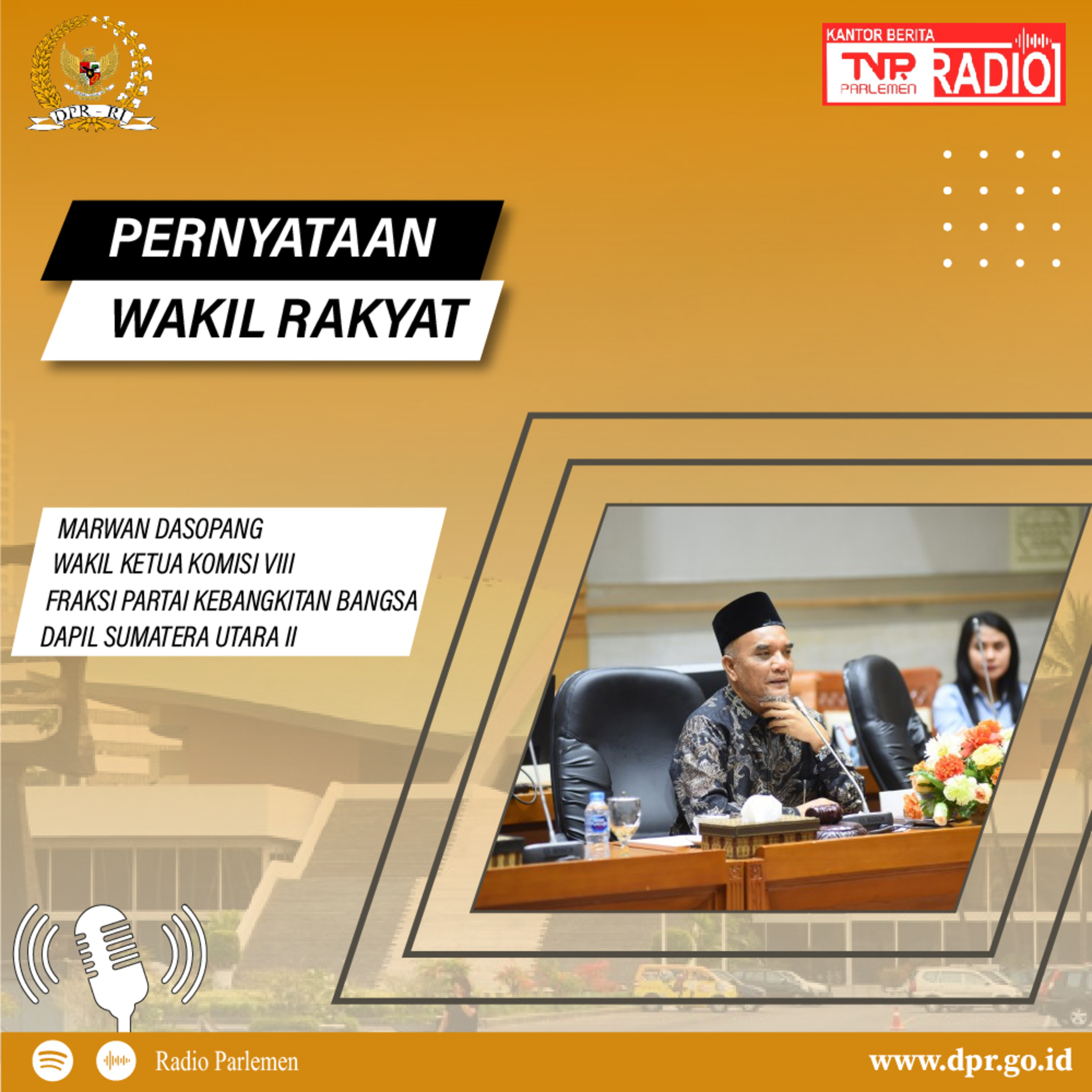 Marwan Dasopang : Sistem Peringatan Dini Perlu Dipasang oleh BNPB di Seluruh Indonesia episode artwork