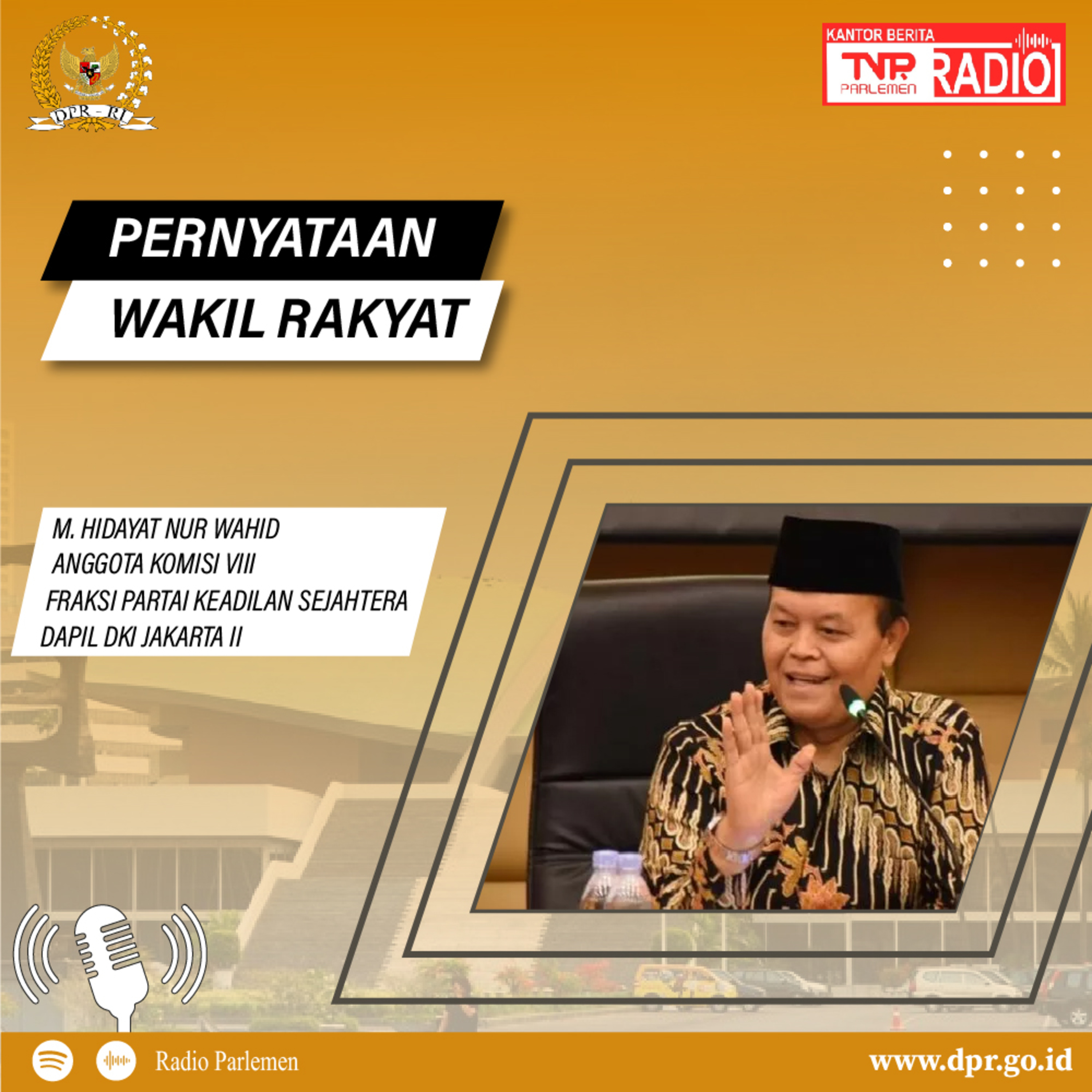 M. Hidayat Nur Wahid : Kuota Tambahan Jamaah Haji Sebaiknya untuk Lansia & Pendamping Lansia episode artwork