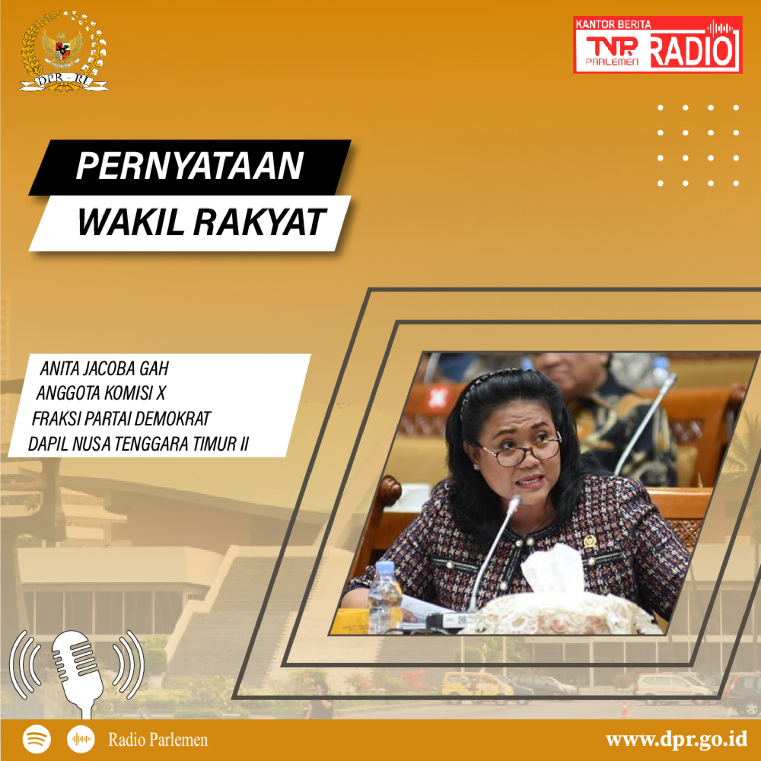 Anita Jacoba Gah : Meminta Penjelasan Menkeu Terkait Anggaran untuk Gaji PPPK di Daerah yang Belum Cair episode artwork
