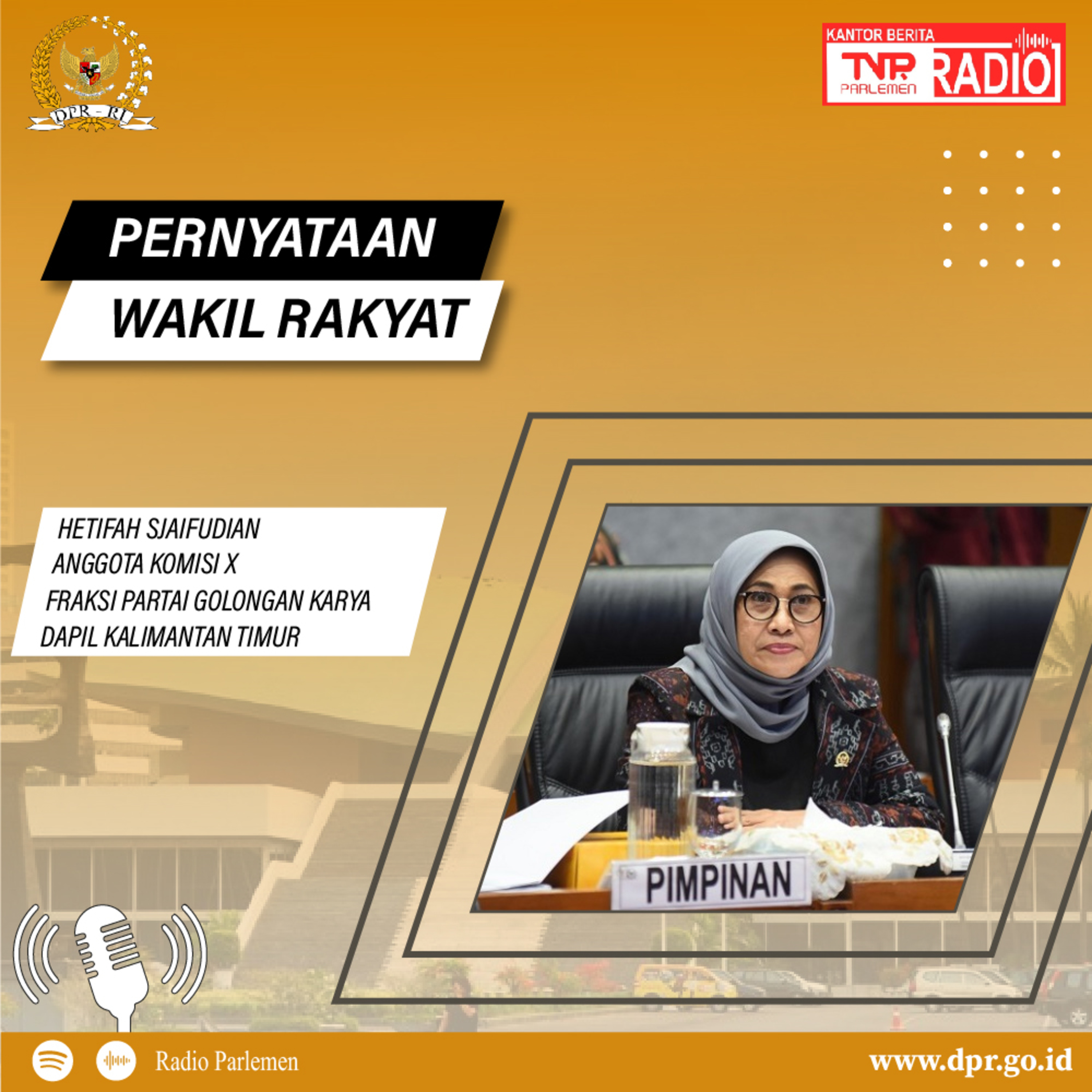 Hetifah Sjaifudian : Kemenpar Ekraf Perlu Menetapkan Daerah Tujuan Wisata Super Prioritas yang Baru episode artwork