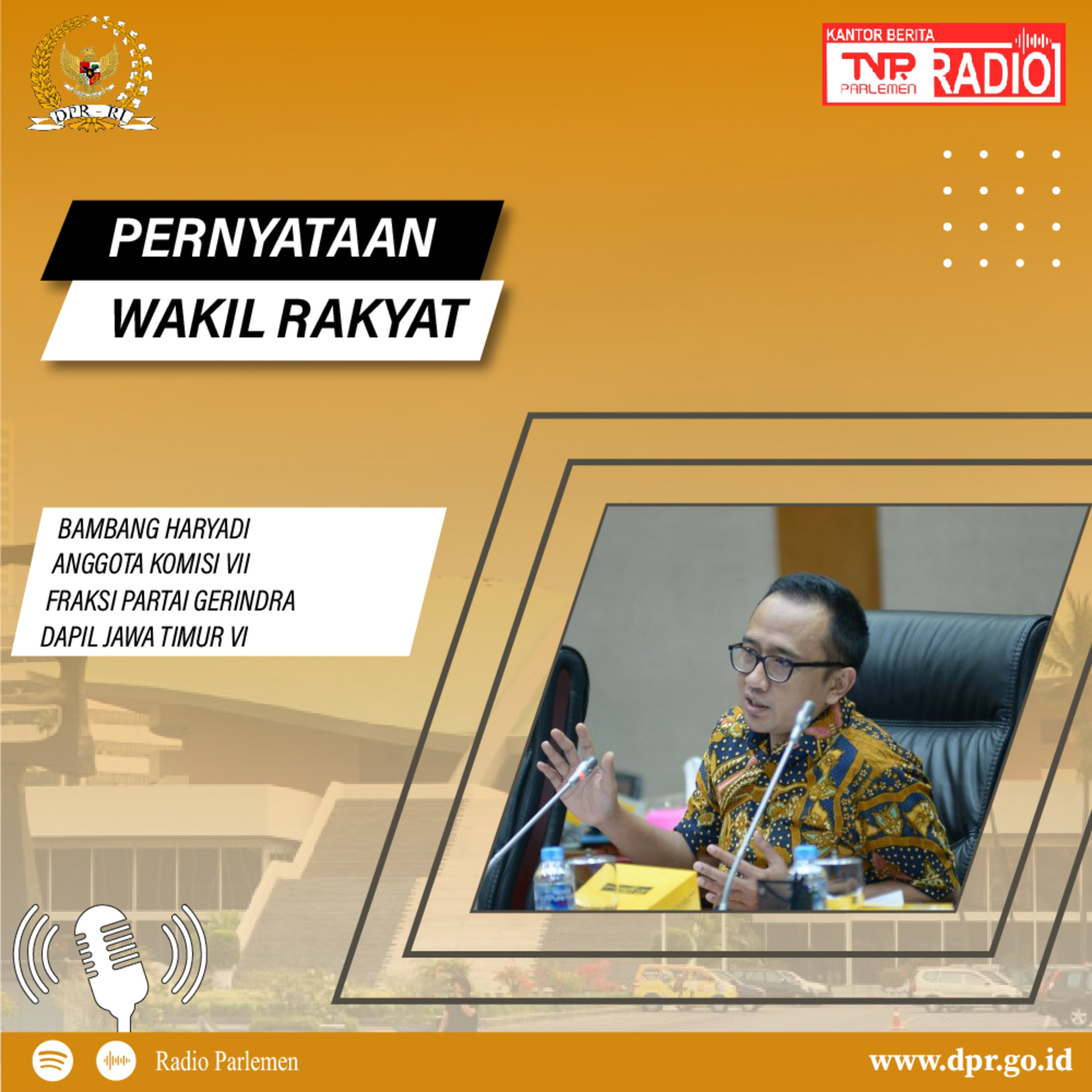 Bambang Haryadi : Kegiatan PT. Anindya Wiraputra dan PT. Carsurin Ditangguhkan Sampai Rampungnya Audit oleh BPKP episode artwork