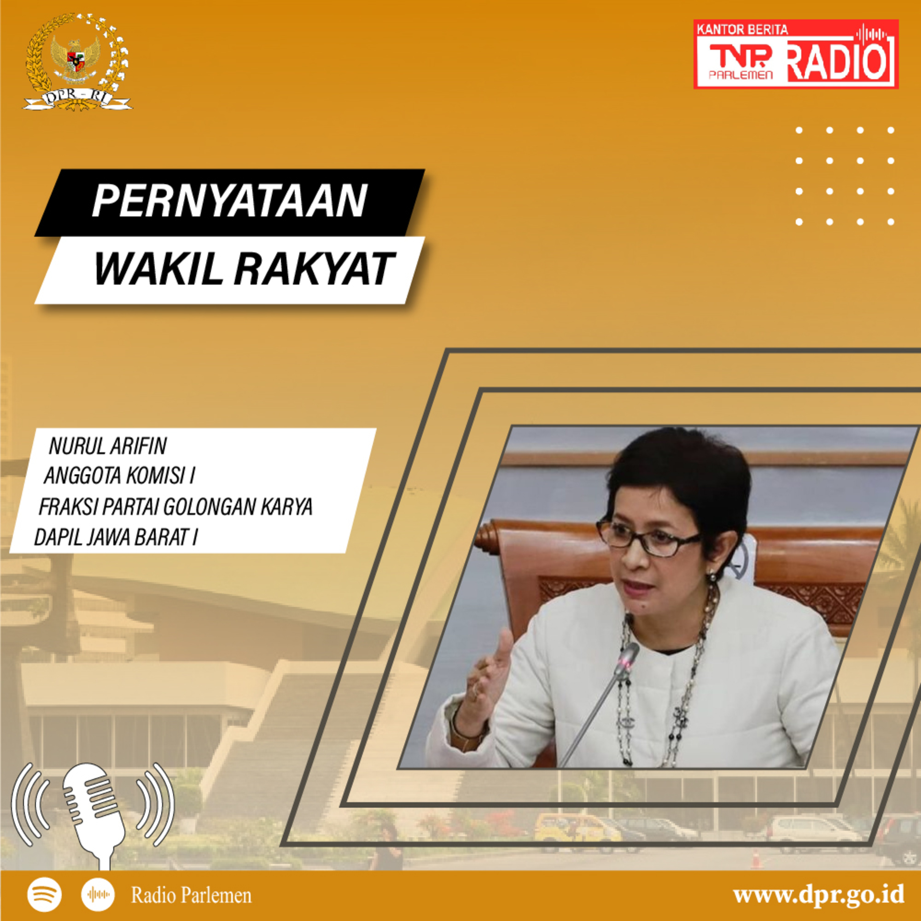 Nurul Arifin : Jika Pemerintaj Daerah Tidak Mampu Mengelola Data Penduduk Sebaiknya Diambil alih Pemerintah Pusat episode artwork