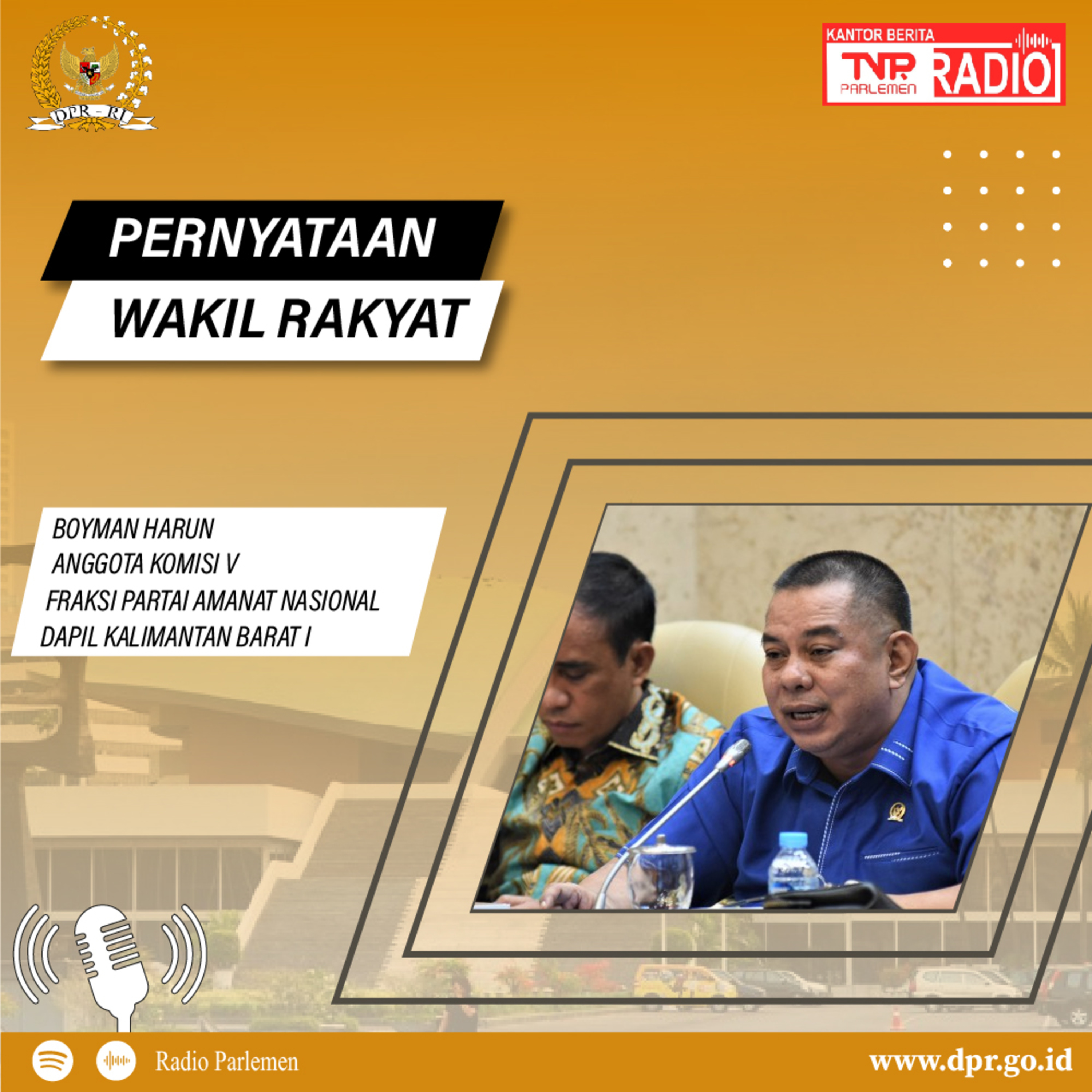 Boyman Harun : Balai Pelaksana Pemilihan Jasa Konstruksi (BP2JK) Perlu Memprioritaskan Kontraktor Lokal yang Berkualitas episode artwork
