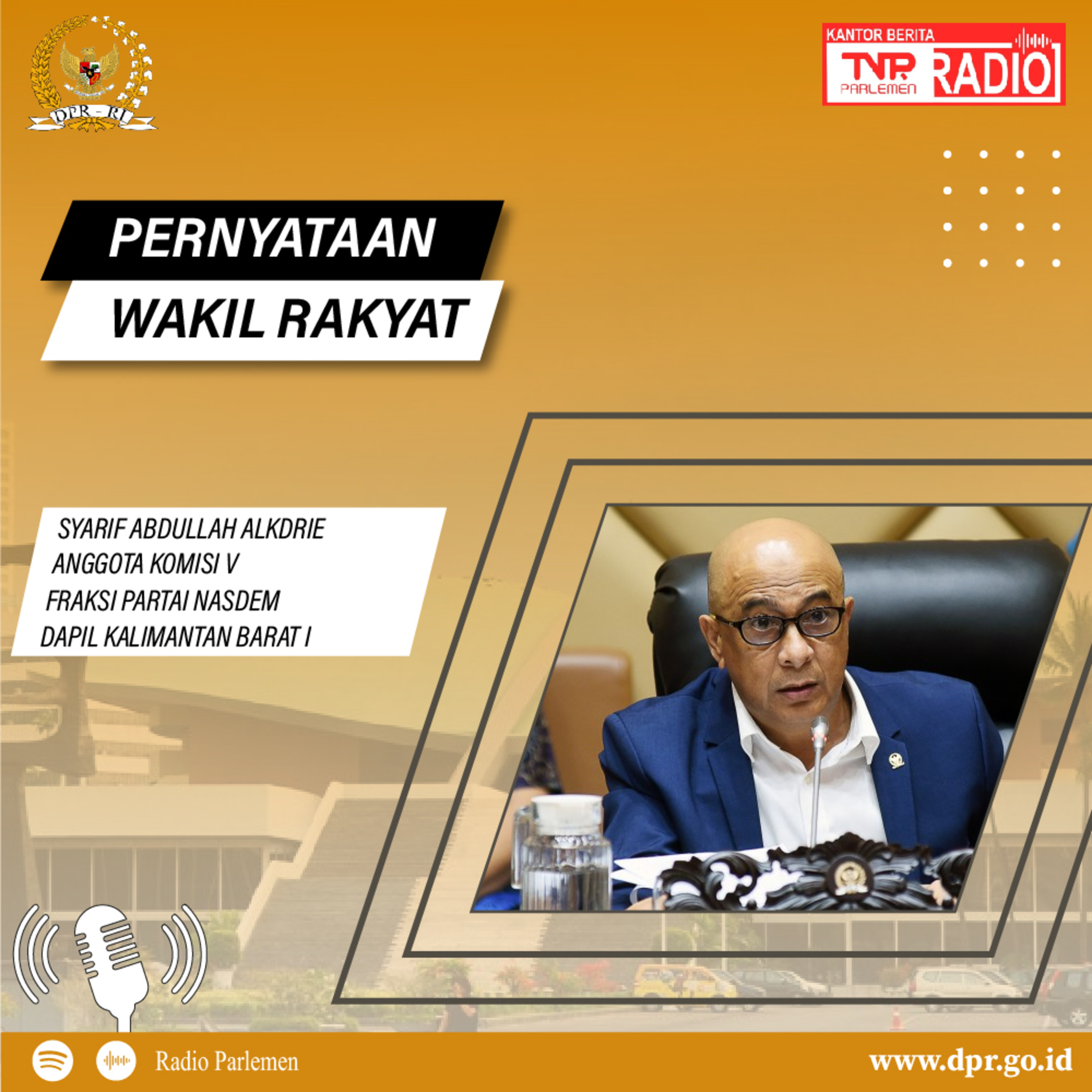 Syarif Abdullah Alkadrie : BP2JK Tidak Boleh Memenangkan Perusahaan yang Menawar Biaya Pengerjaan Termurah Semata episode artwork
