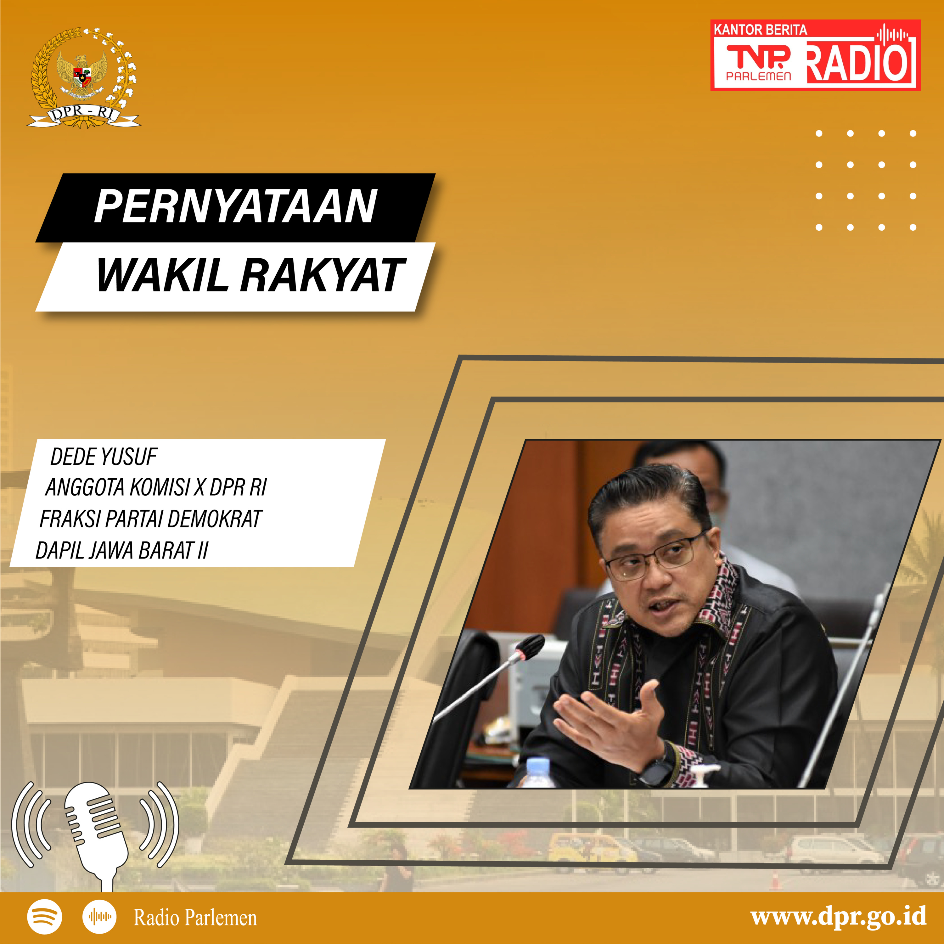 Dede Yusuf : Tes Masuk Sekolah Bisa Diterapkan untuk Melengkapi Sistem Zonasi PPDB episode artwork