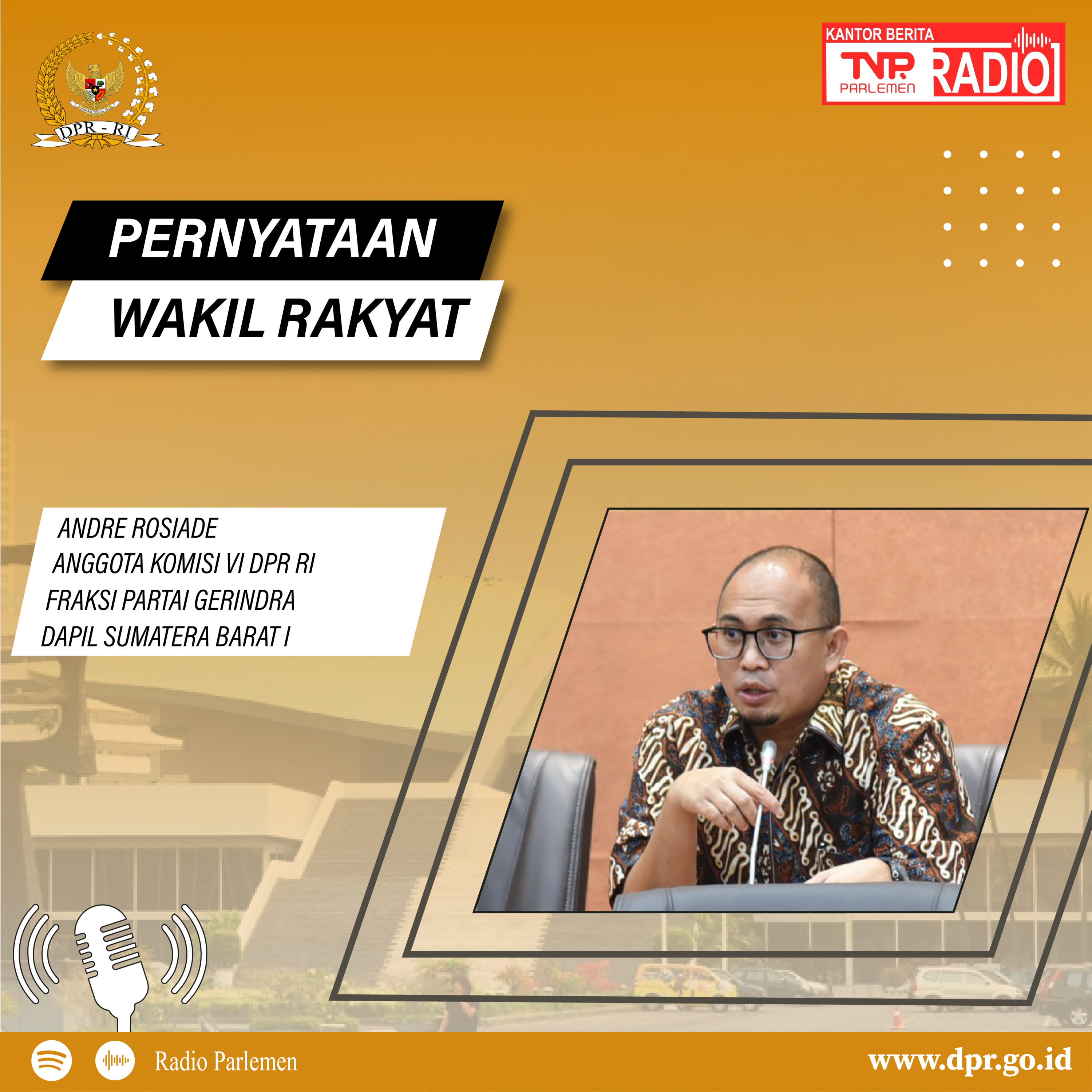 Andre Rosiade Mengapresiasi Capaian BRI yang Mendapat Laba Hingga 30 T atau Naik 18.7% episode artwork