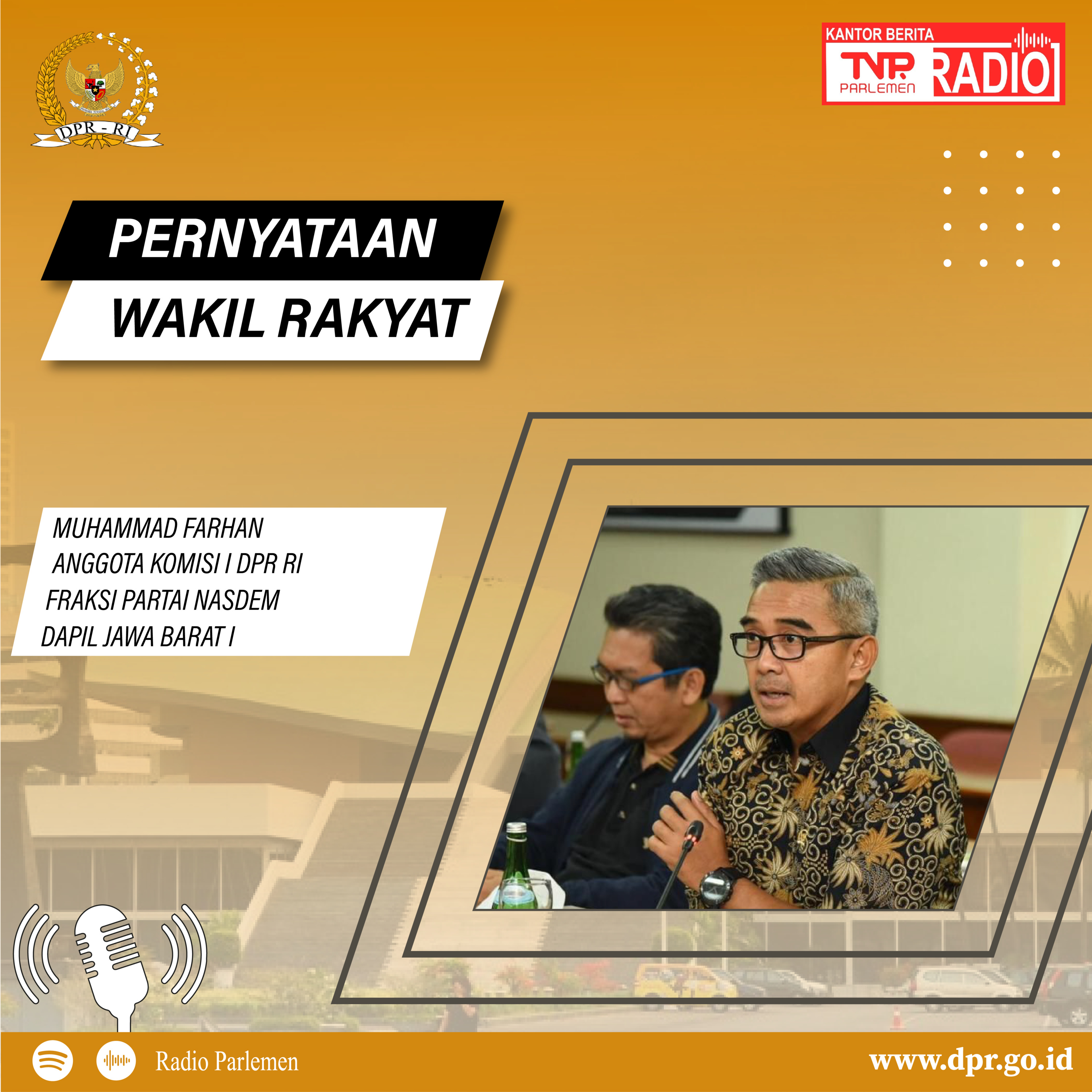 Muhammad Farhan : Fraksi Nasdem Mendorong Pemerintah Mengedepankan Dialog untuk Menyelesaikan Konflik di Rempang episode artwork