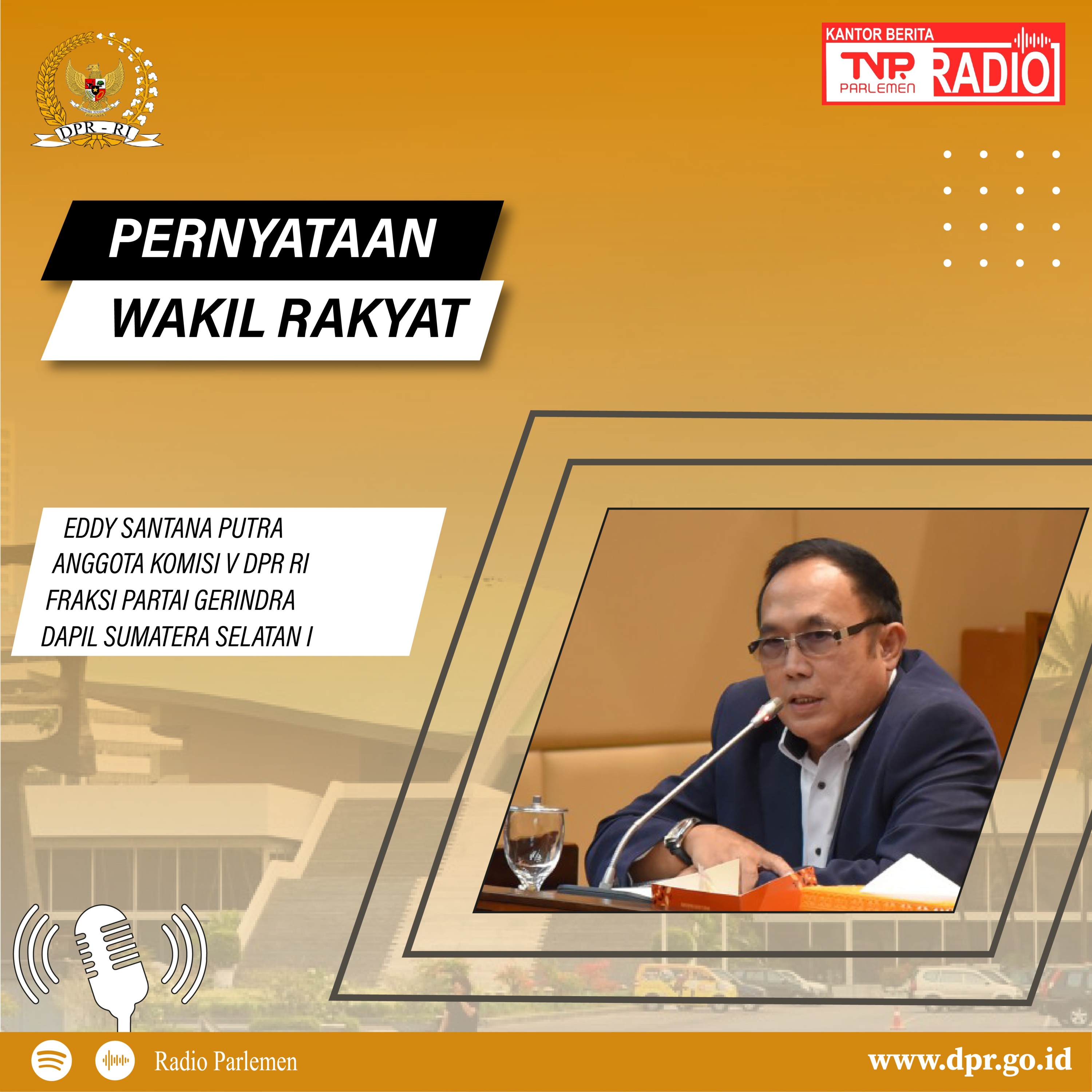 Eddy Santana Putra : Kota-kota Sungai di Indonesia Perlu Sentuhan Arsitek agar Indah dan Tertata Baik episode artwork