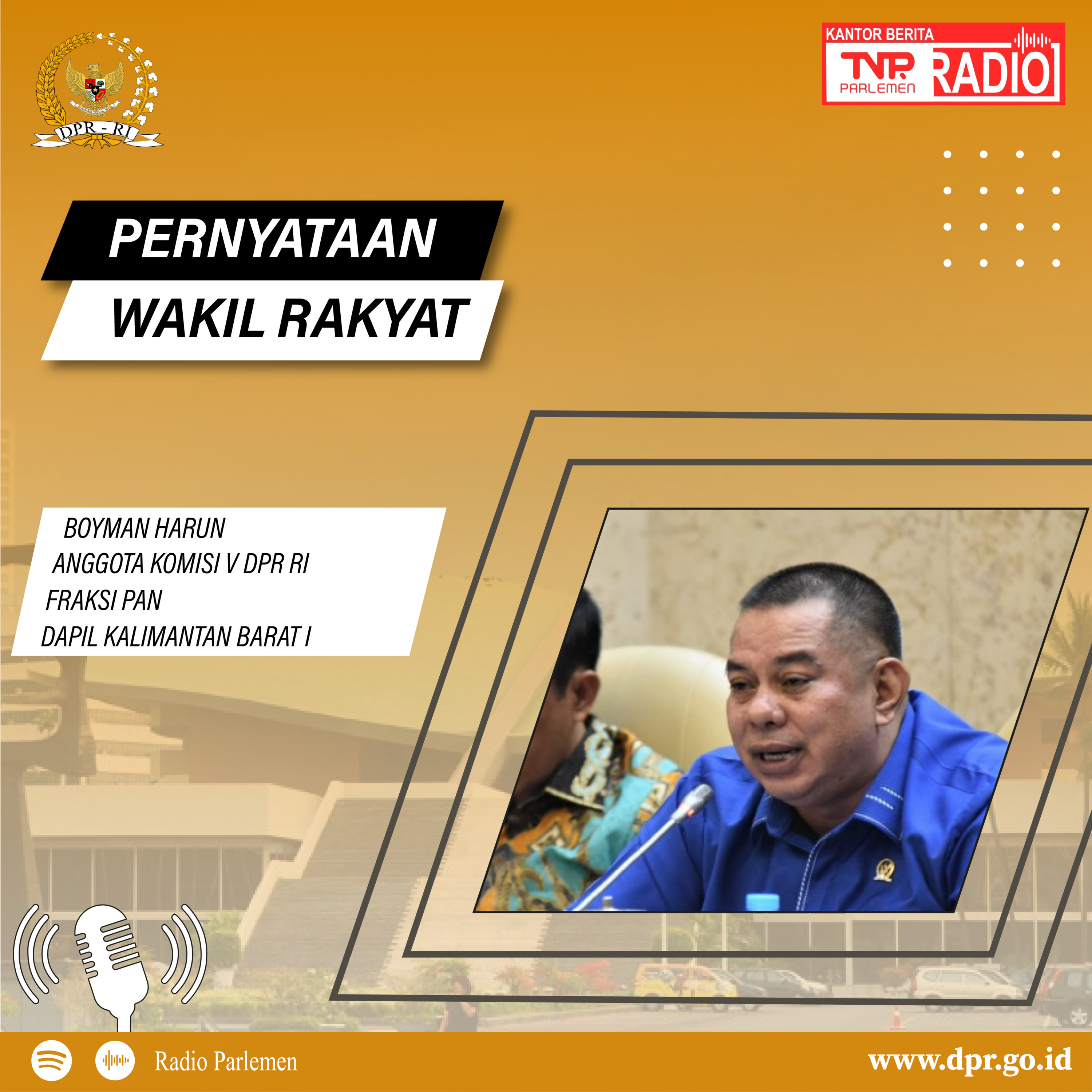 Boyman Harun : Proyek Renovasi Bandara Ketapang Jangan Sampai Menghambat Pelayanan Penerbangan episode artwork