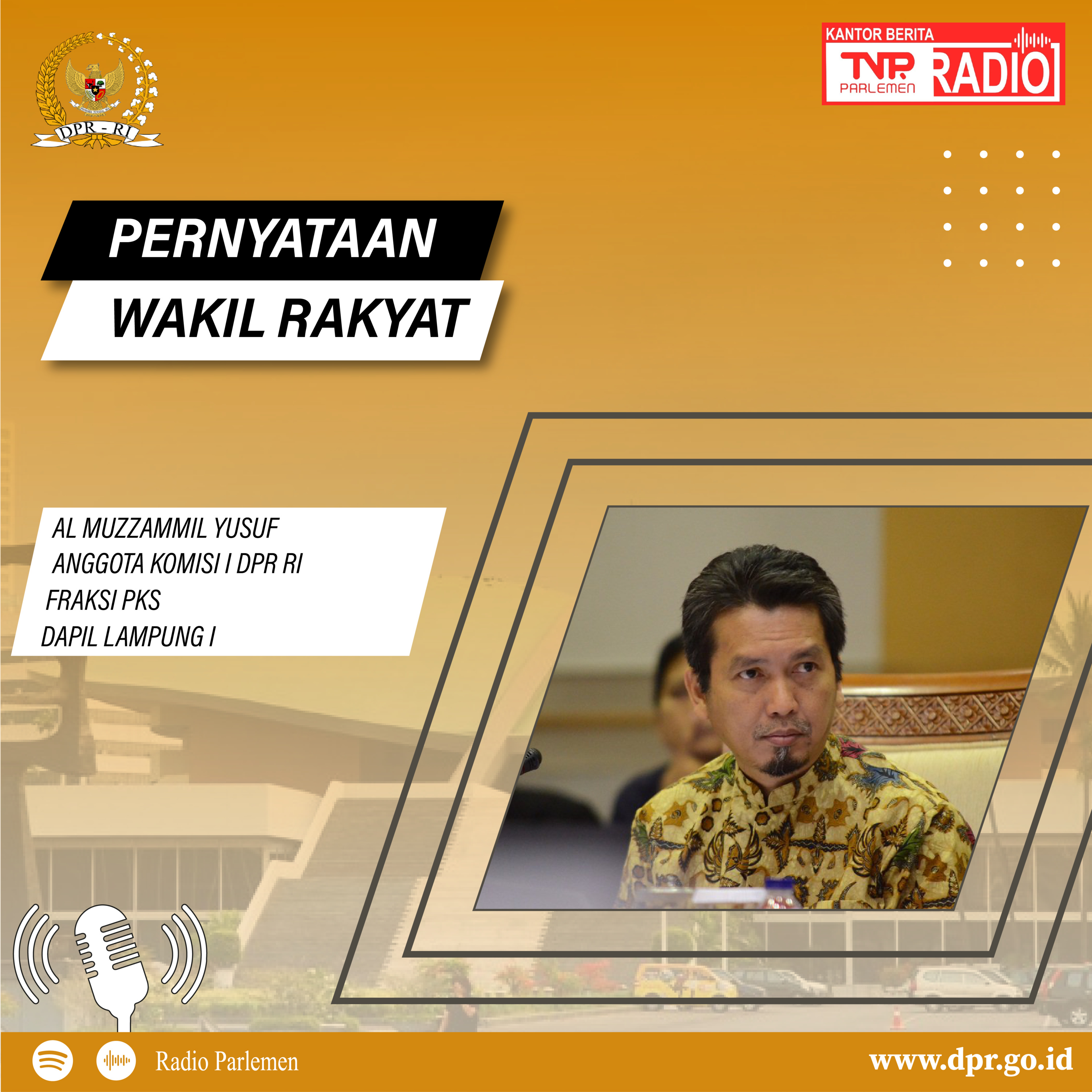 Al Muzzammil Yusuf : Panja Netralitas Pemilu Libatkan Semua Mitra Komisi I DPR RI episode artwork
