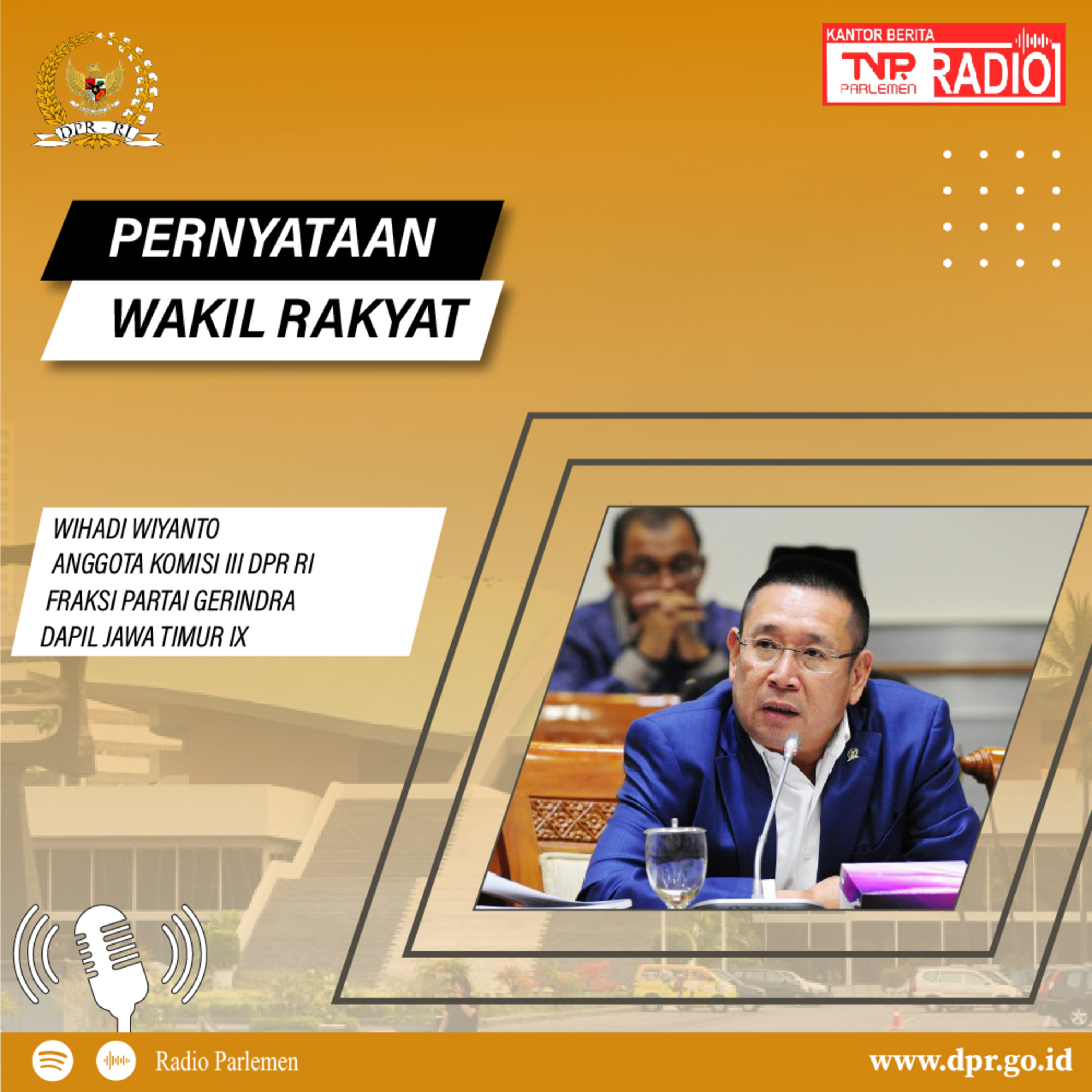 Wihadi Wiyanto : Terkait Dugaan Kecurangan Pemilu di Lapas, Perlu Dibentuk Panja Netralitas Lapas episode artwork