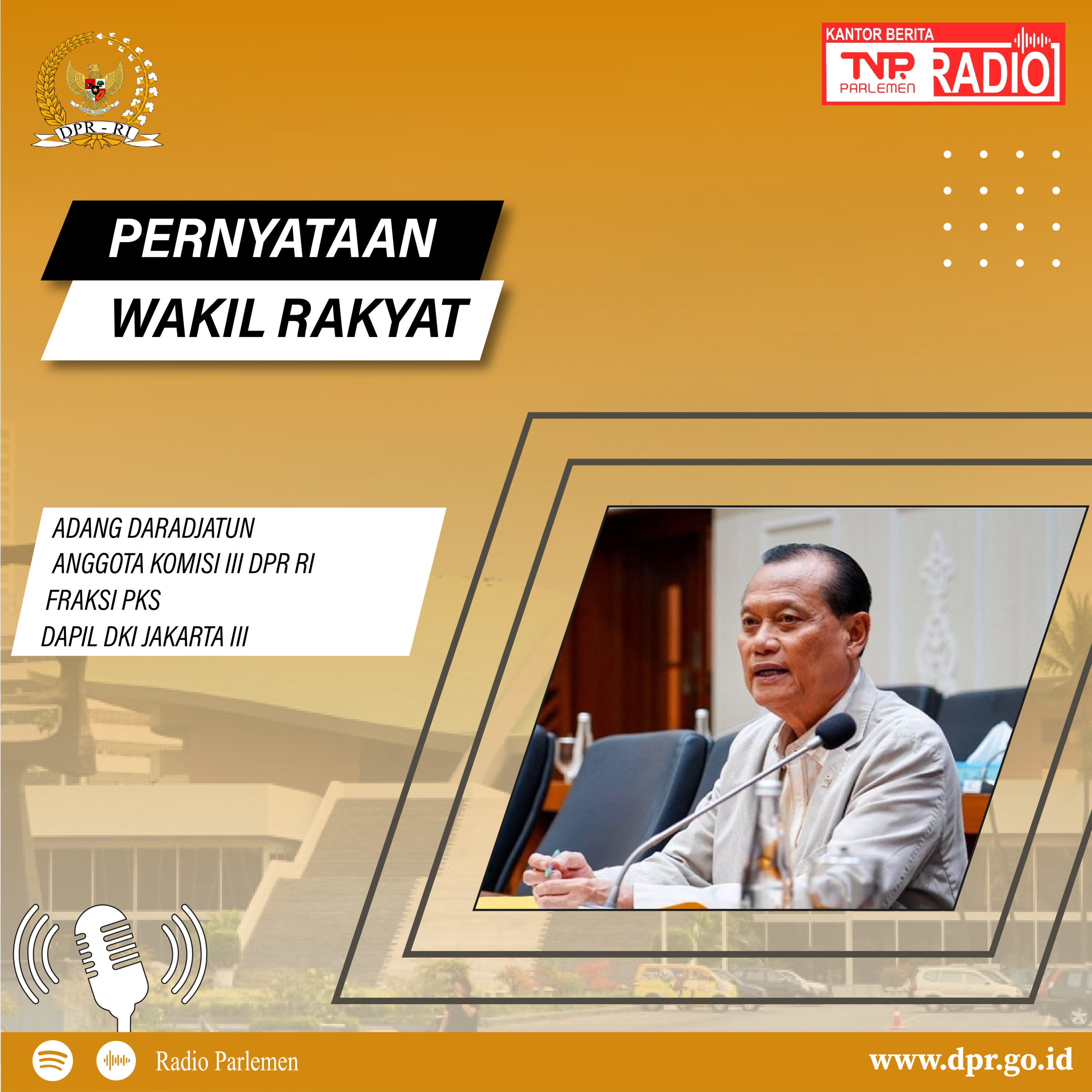 Adang Daradjatun Meminta Penjelasan Terkait 10 Jenis Pelanggaran Netralitas Pegawai ASN dalam UU No. 7 Tahun 2017 tentang Pemilu episode artwork