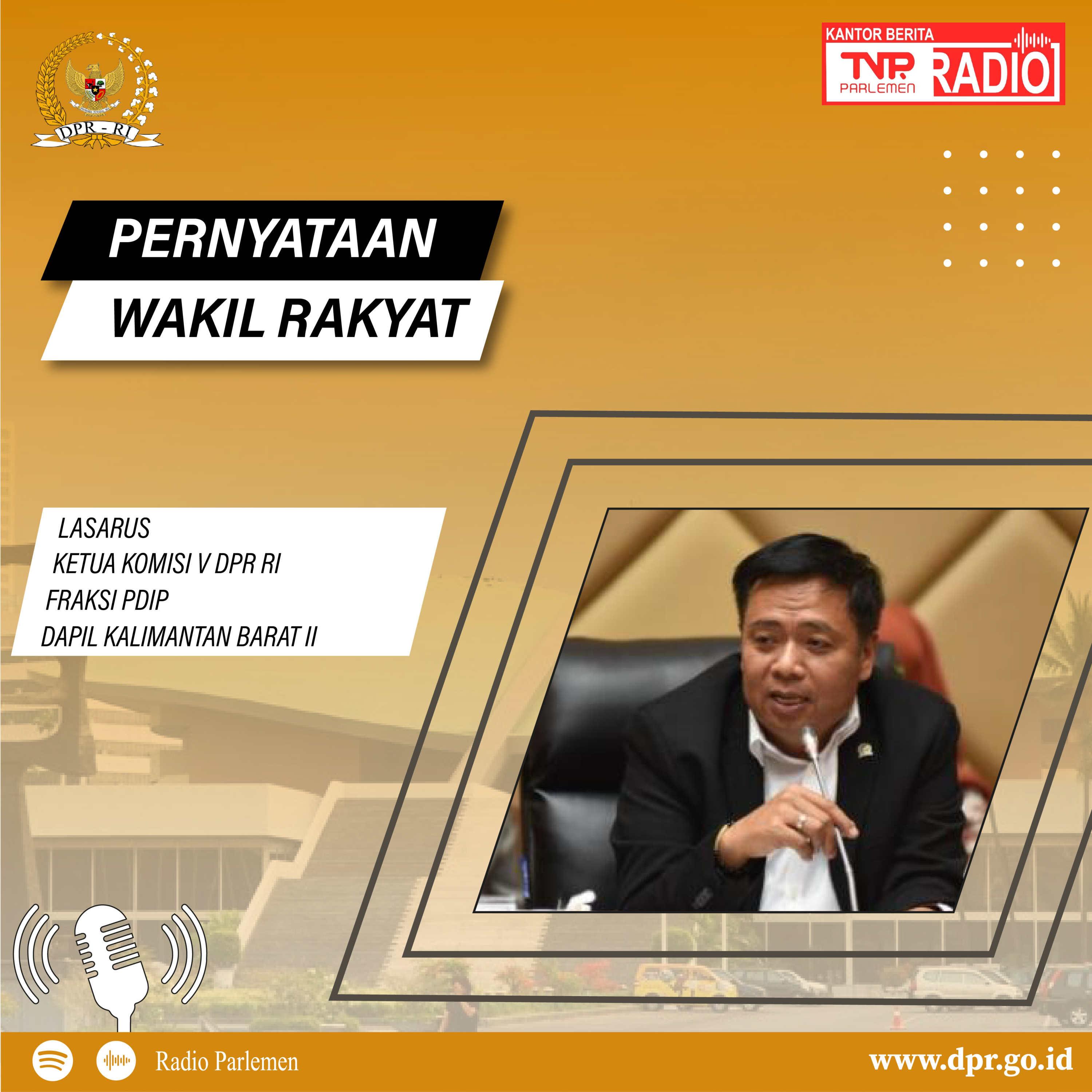 Lasarus Meminta Pengelola Jalan Tol Japek, Tol Cipali, dan Cisumdawu Memperbaiki Fasilitas Standard Pelayanan Minimum Jelang Arus Mudik Lebaran 2024 episode artwork