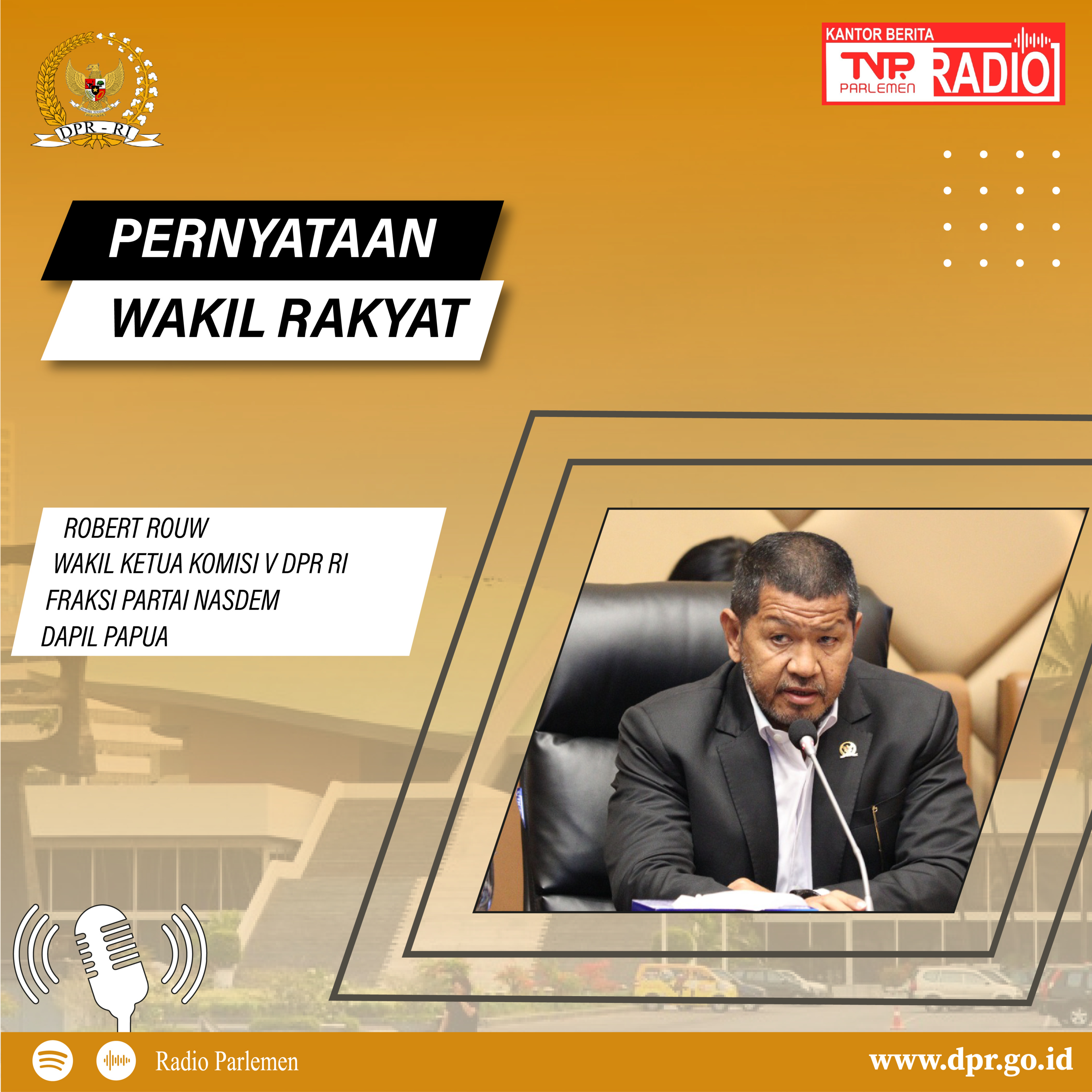 Roberth Rouw Mempertanyakan Kelanjutan Proyek Pembangunan Jalan Trans Papua  episode artwork
