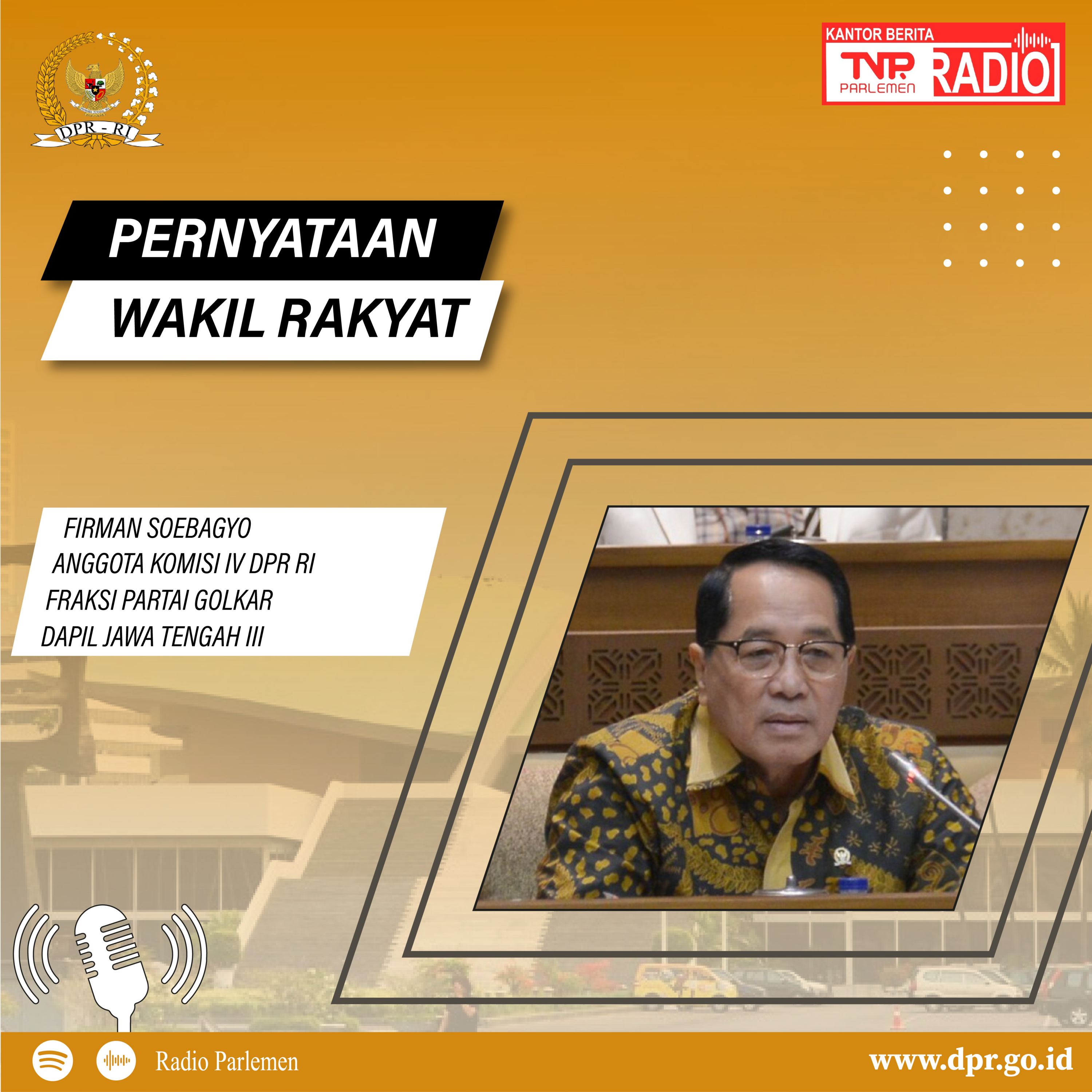 Firman Soebagyo : Pelarangan Calon Tunggal dalam Pilkades bisa memunculkan rekayasa pencalonan Kepala Desa episode artwork
