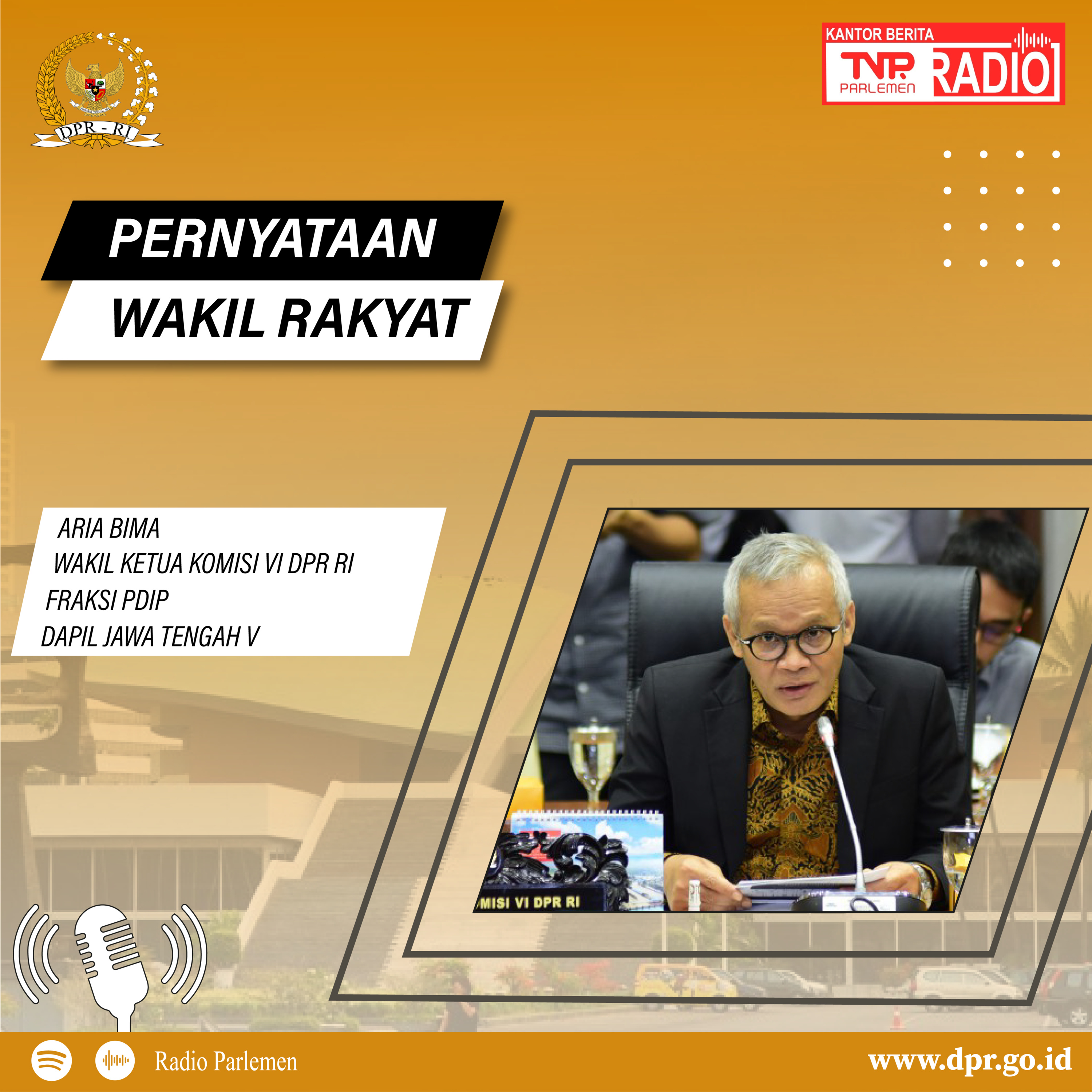 Aria Bima Mengusulkan agar DPR Membuat Tim Khusus Pemantau Beras Terkait Stok, Distribusi, dan Harga yang Terjangkau Masyarakat episode artwork