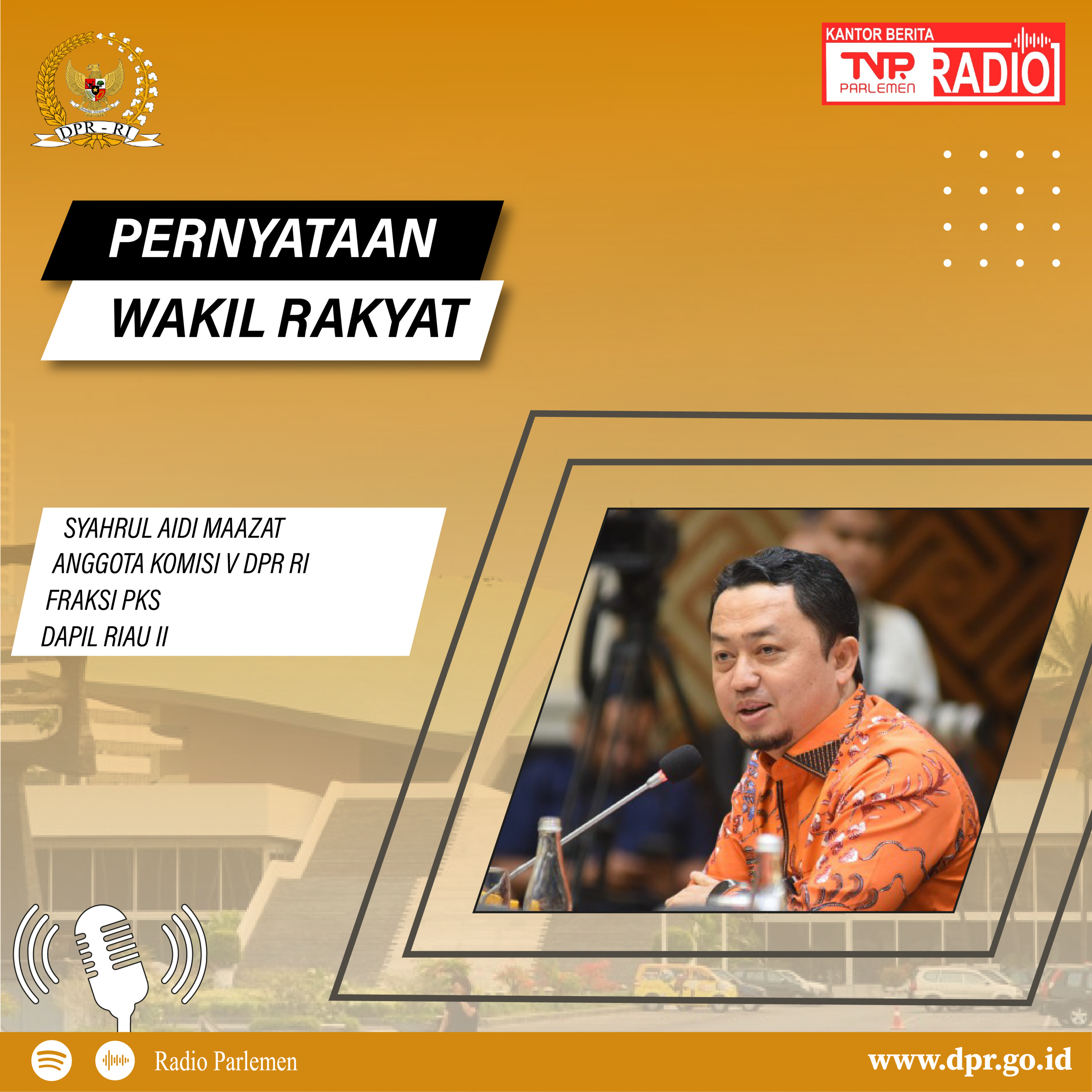 Syahrul Aidi Maazat : Pengangkatan Tenaga Honorer di Lingkup Kementerian Agama Provinsi Riau Tidak Proporsional episode artwork