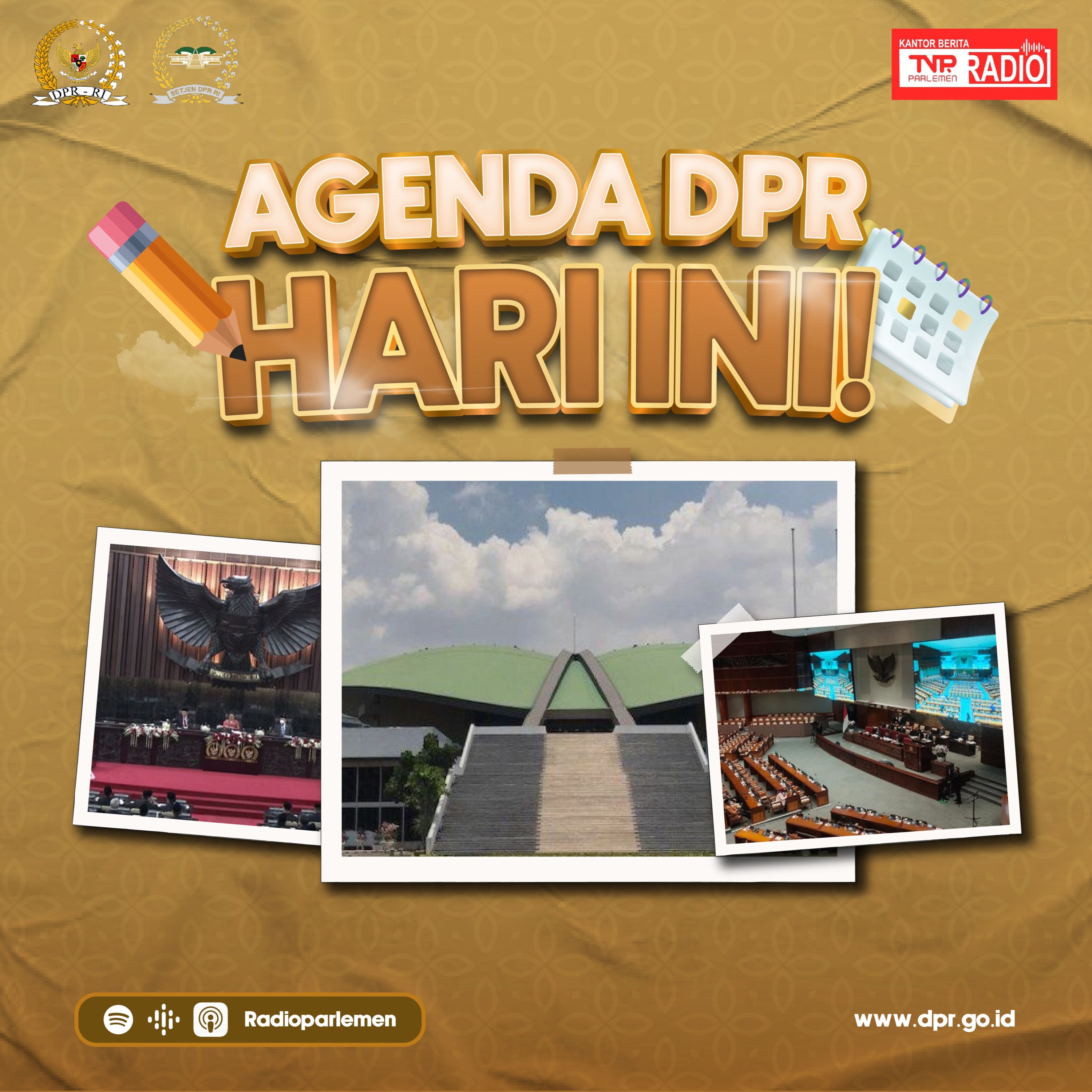 AGENDA DPR HARI INI - SORE 27 MEI 2024 episode artwork