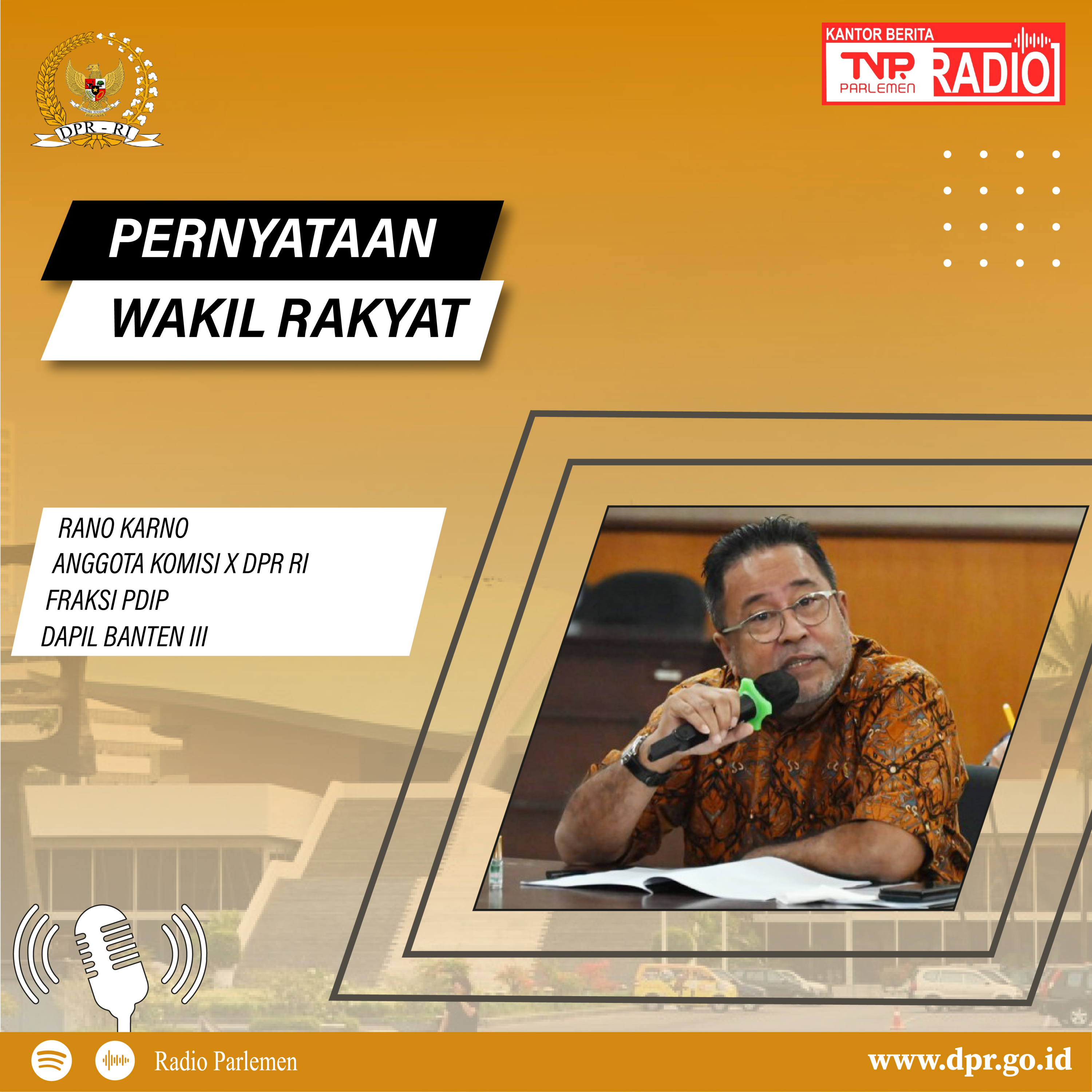 Rano Karno : Bantuan Pemerintah belum dirasakan oleh Lembaga Pendidikan yang dikelola Ormas Keagamaan episode artwork