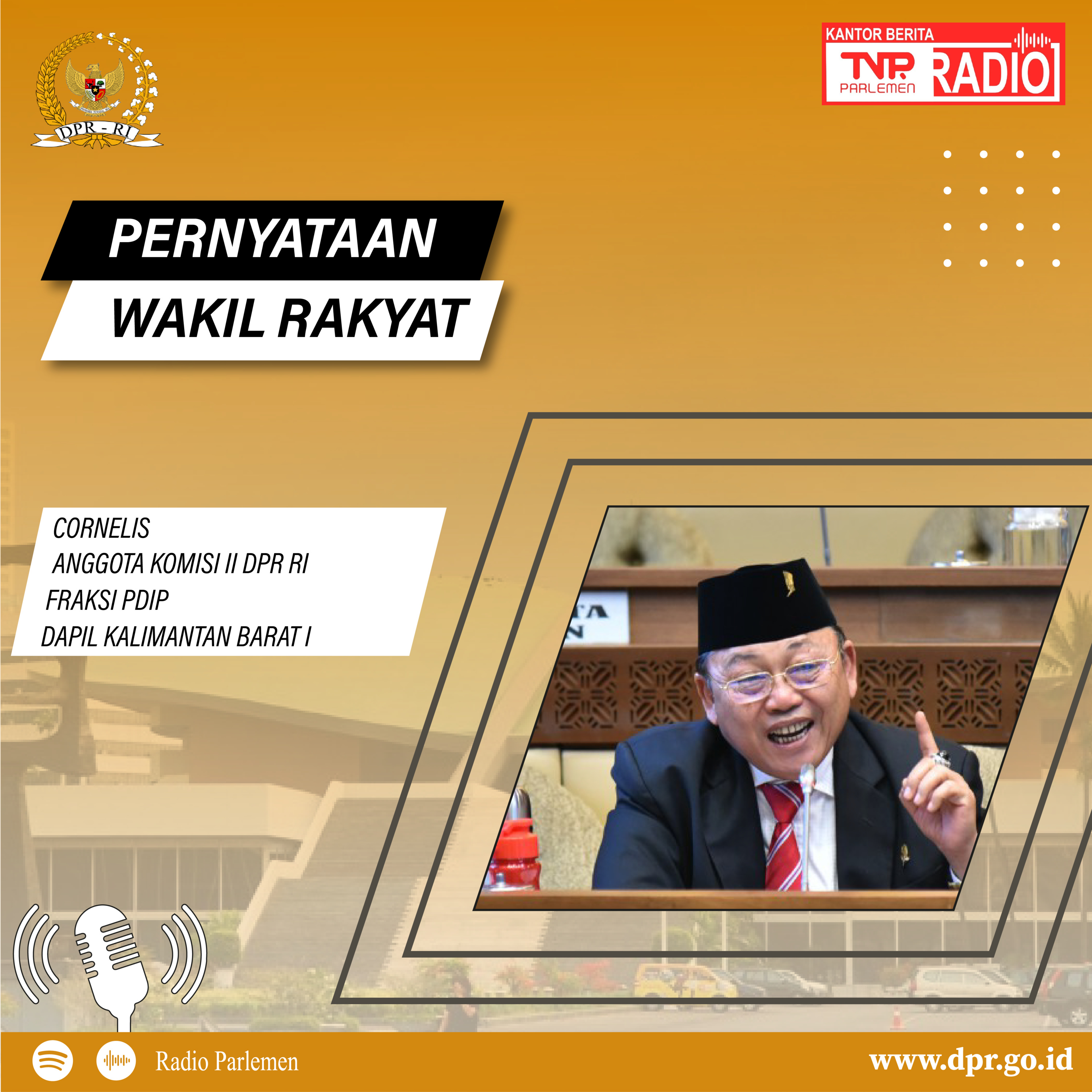 Cornelis : Badan Anggaran DPR RI Tidak Pernah Mengurangi Anggaran yang Diajukan Kementerian/ Lembaga. Yang Menentukan Anggaran adalah Menteri Keuangan episode artwork