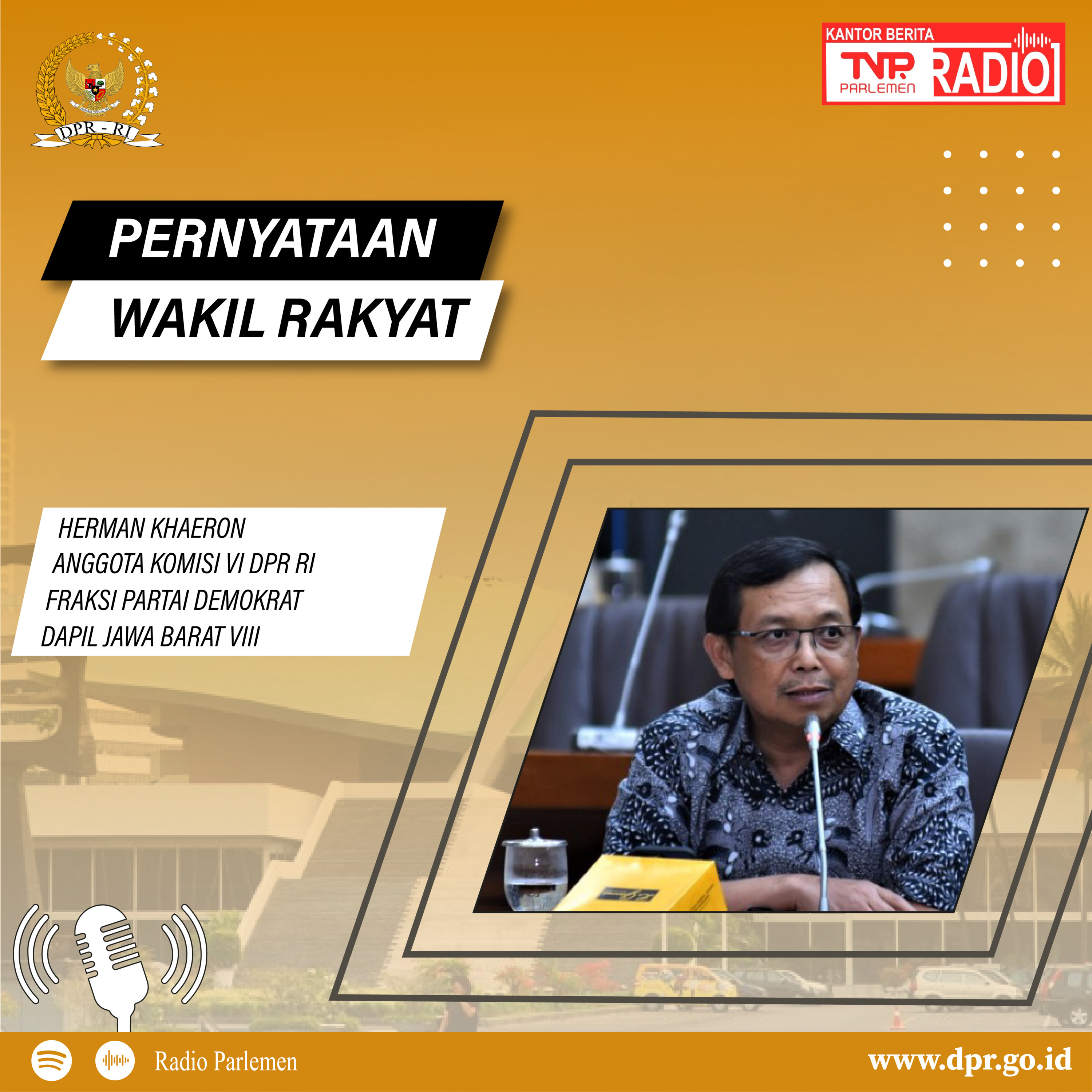 Herman Khaeron : Direksi BUMN Farma yang Tidak Mampu Mengelola Perusahaan Sebaiknya Mundur episode artwork