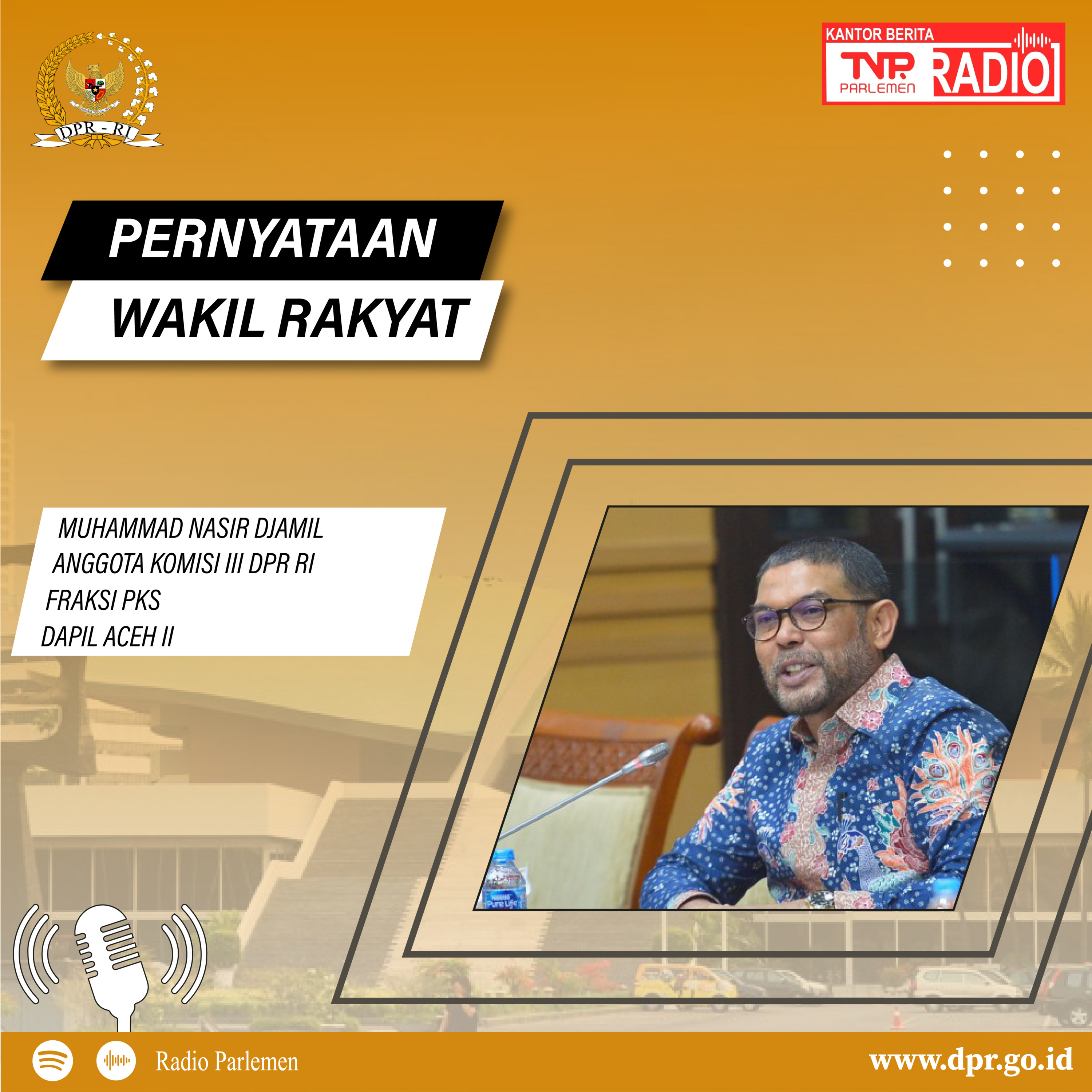 Nasis Jamil : Pada persidangan Kasus Kematian Dini oleh Ronald Tannur, Hakim telah "Mati Rasa" episode artwork
