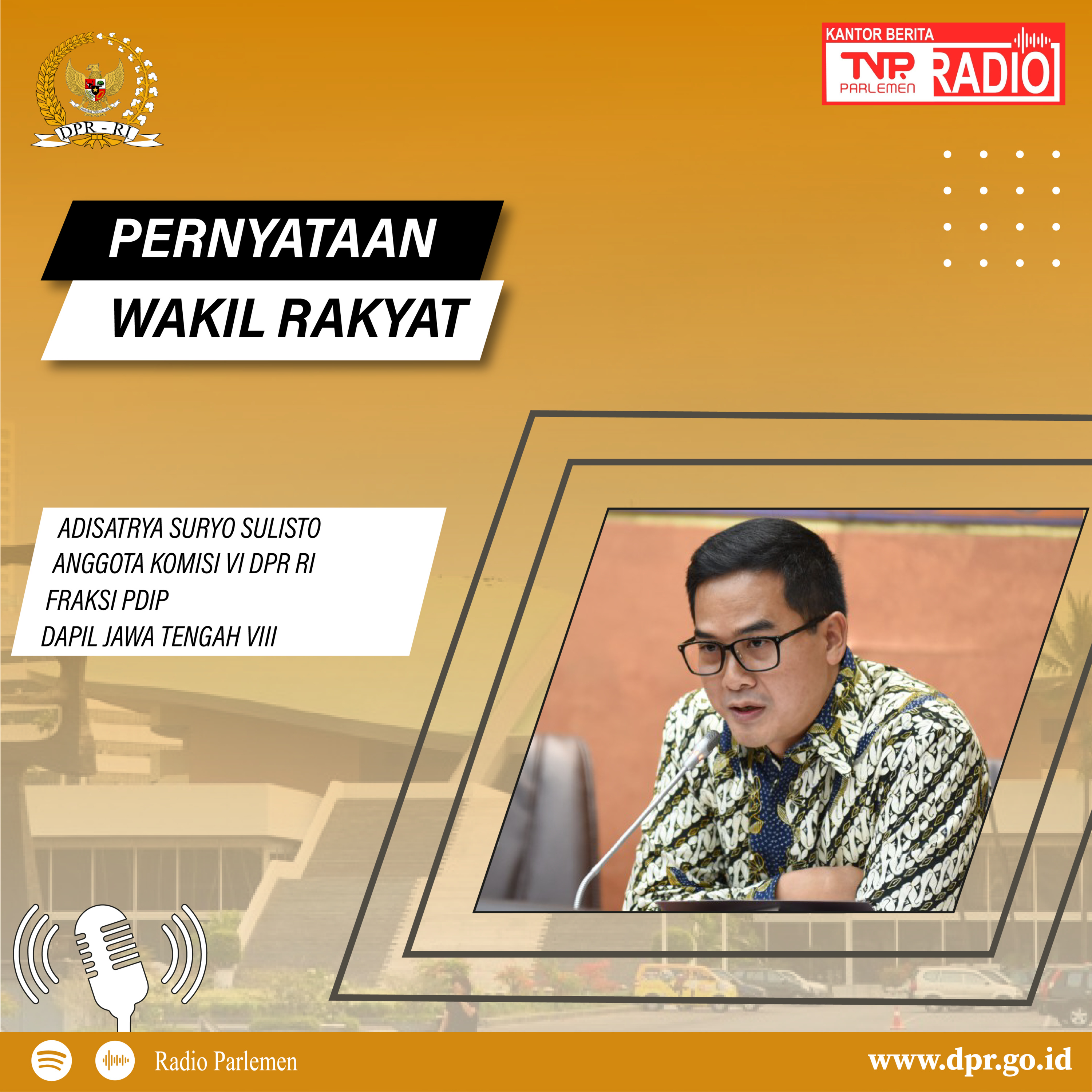 Adisatrya Surya Sulisto Volume Transaksi Perdagangan antara Indonesia-Iran Perlu Ditingkatkan episode artwork