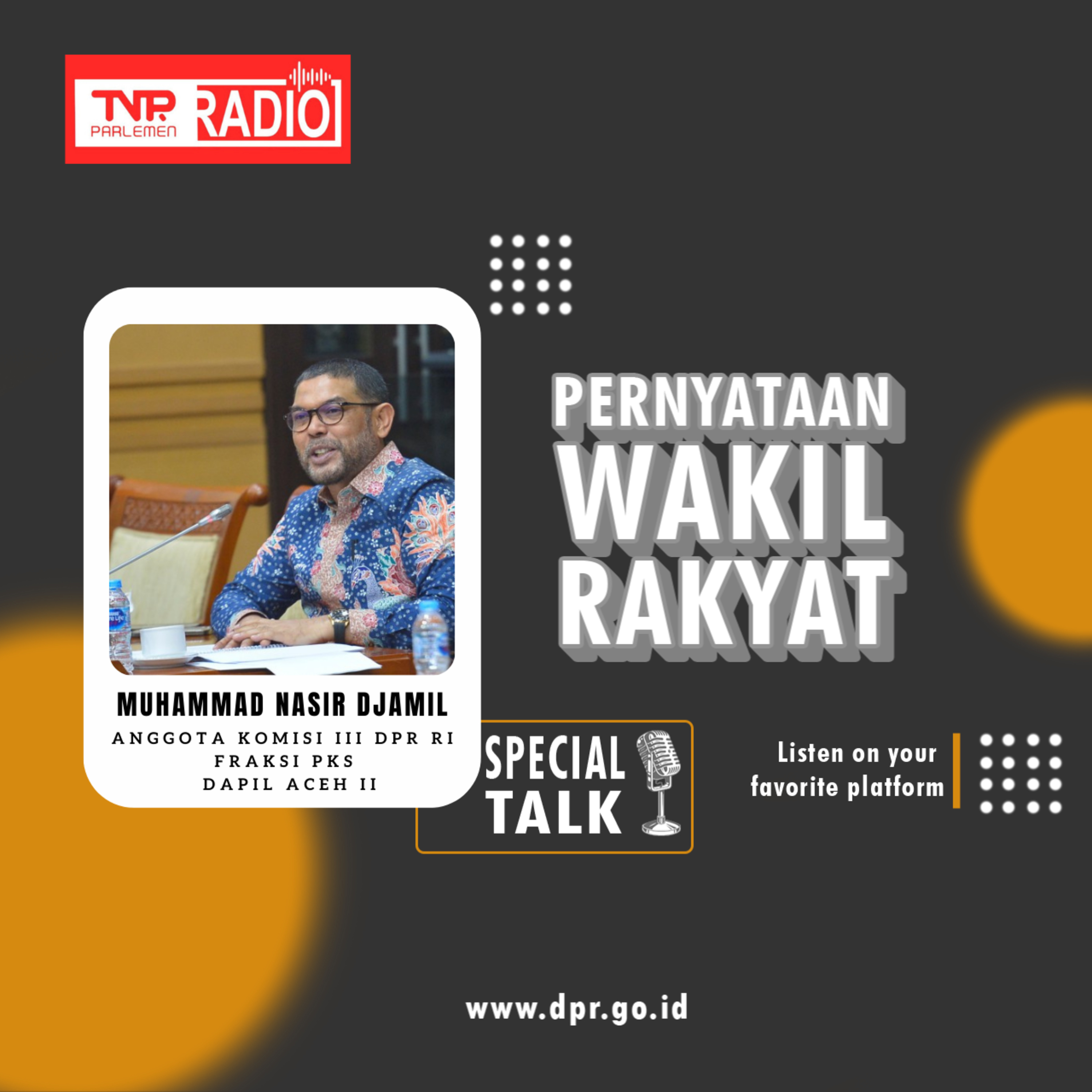 M. Nasir Djamil Meminta agar Kejaksaan Agung Membuat Laporan Keuangan yang lebih Detail terutama terkait Aset yang dimiliki Kejakgung RI episode artwork
