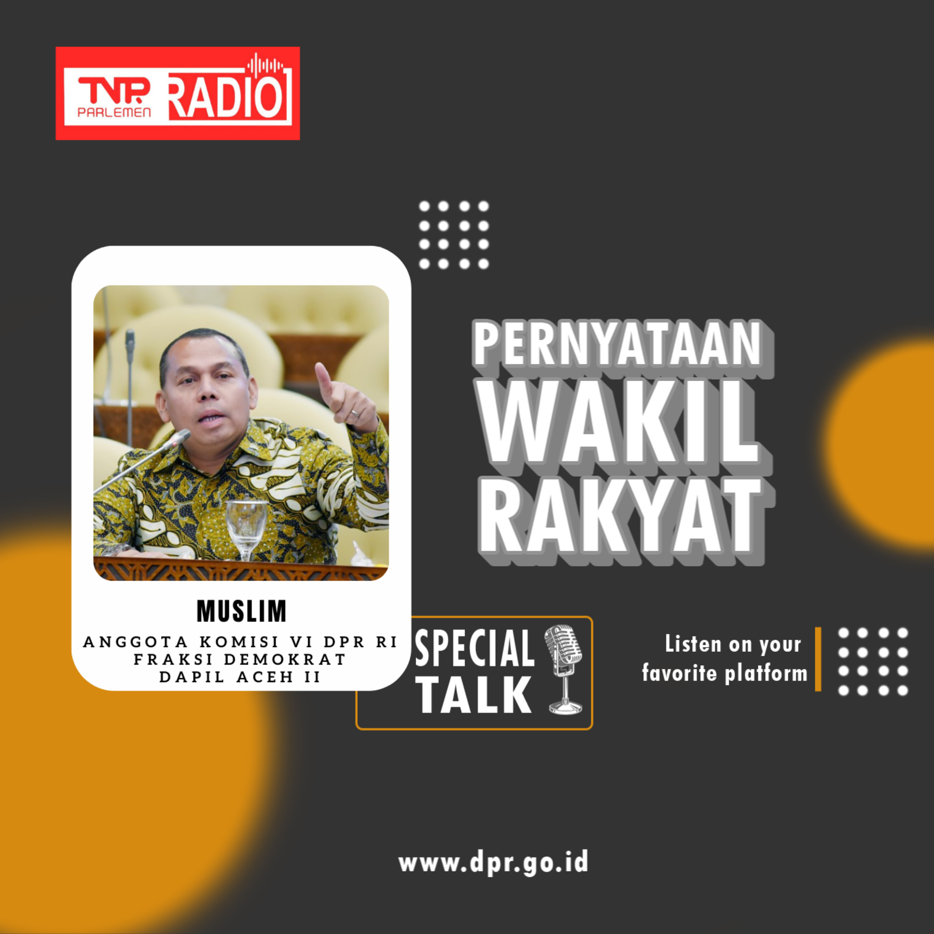 Muslim : PT. LEN perlu mengembangkan produksi Drone, mengingat pasar Drone sangat tinggi episode artwork