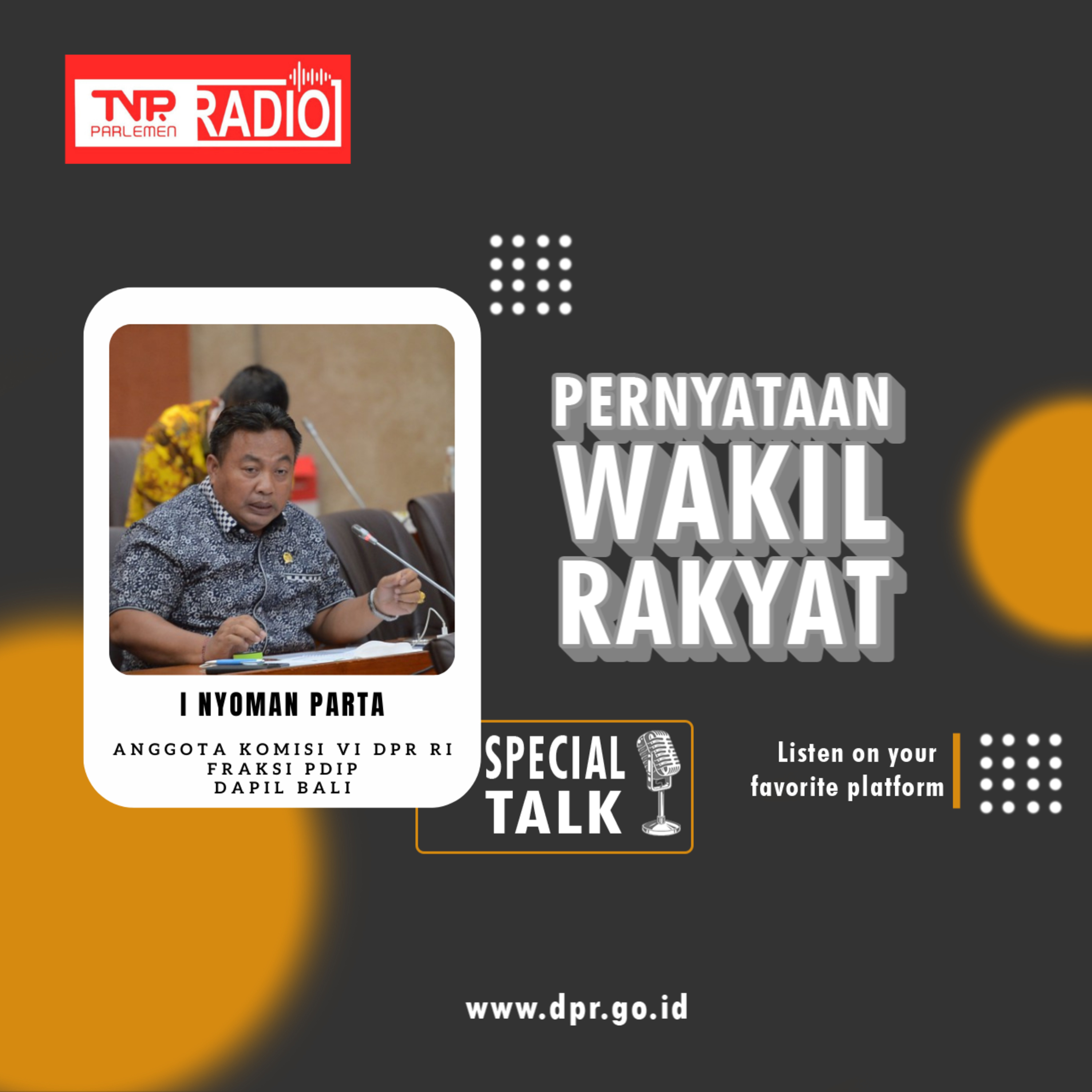 I Nyoman Parta : PT. PLN harus menjelaskan kepada masyarakat yang membeli pulsa token listrik berapa rupiah per KWH episode artwork