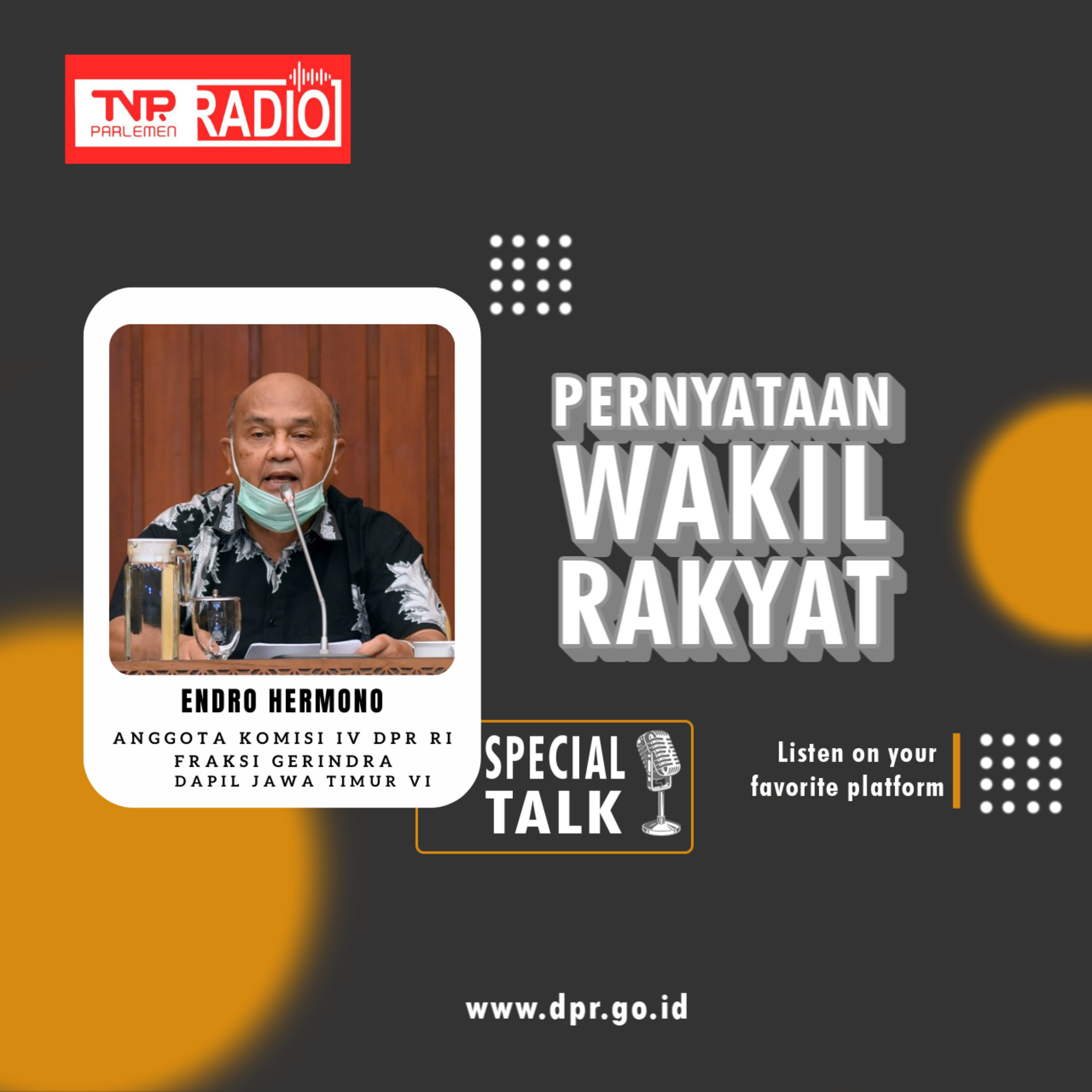 Endro Hermono : Kementan Perlu Perlu Meningkatkan Target Produksi Pangan termasuk Daging, untuk mendukung Program Makan Bergizi Gratis episode artwork