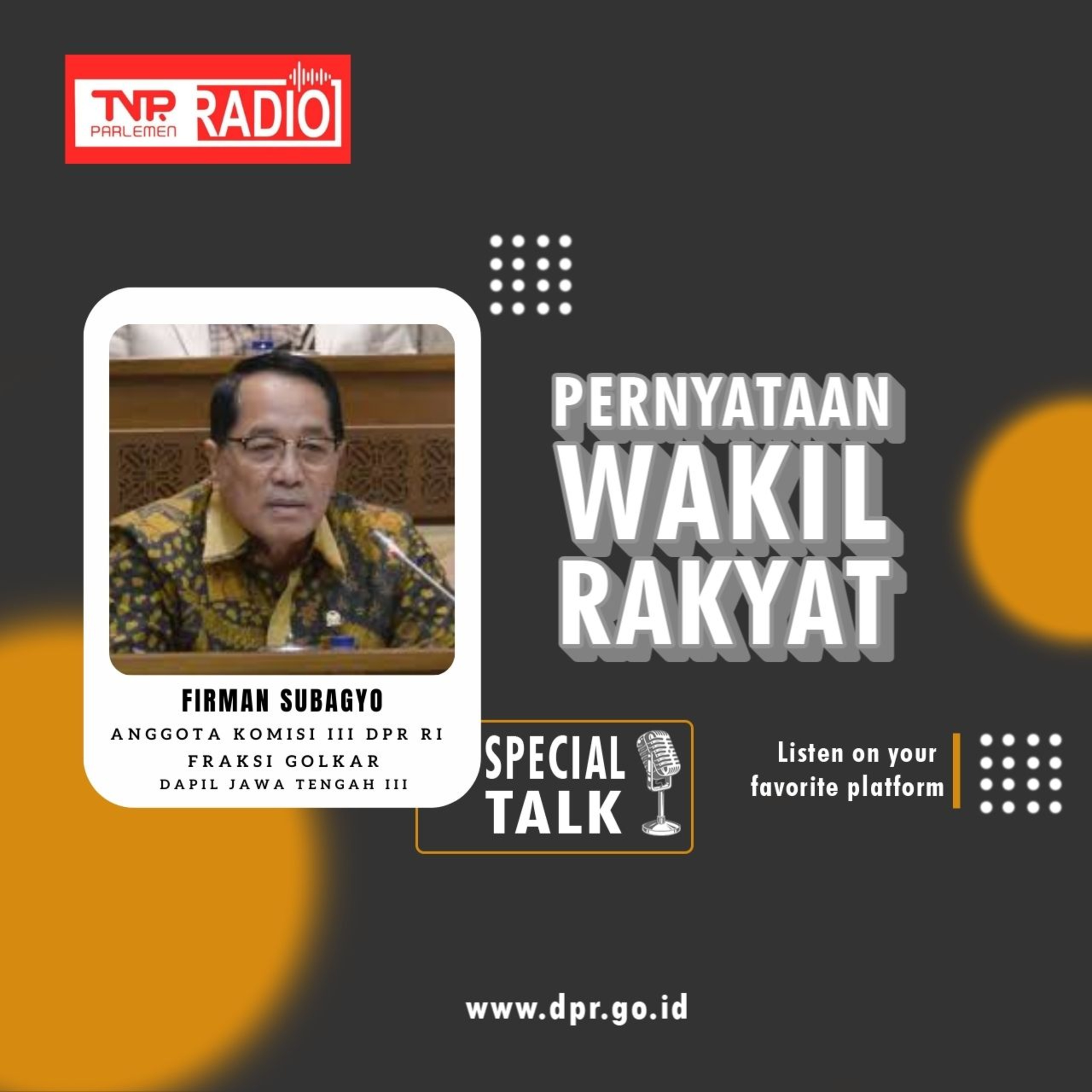 Firman Subagyo : Benih Lokal yang Dikembangkan Petani Perlu Didukung oleh Pemerintah episode artwork
