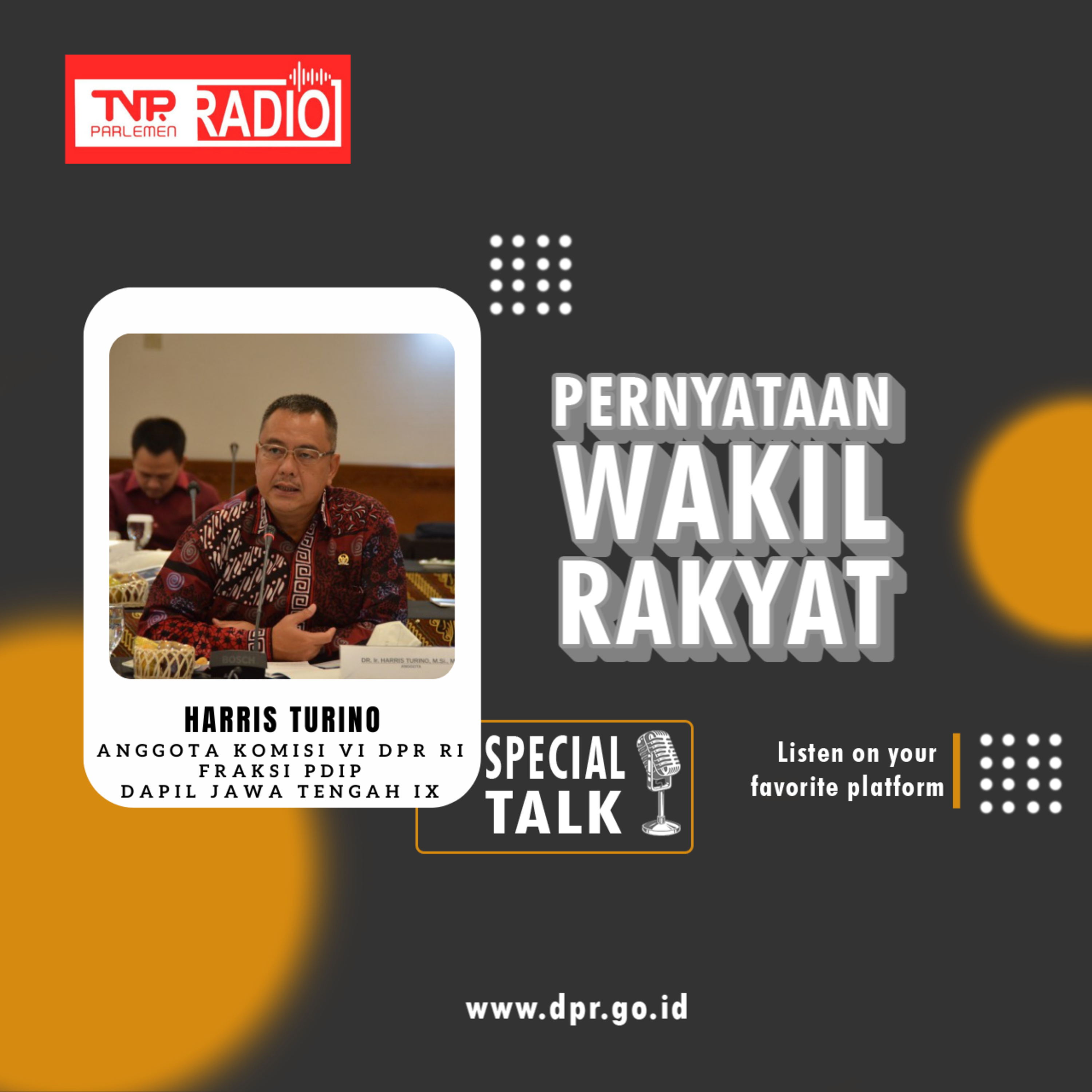 Haris Turino : Menteri BUMN perlu melakukan evaluasi terhadap Perusahaan BUMN yang sudah Go Public episode artwork