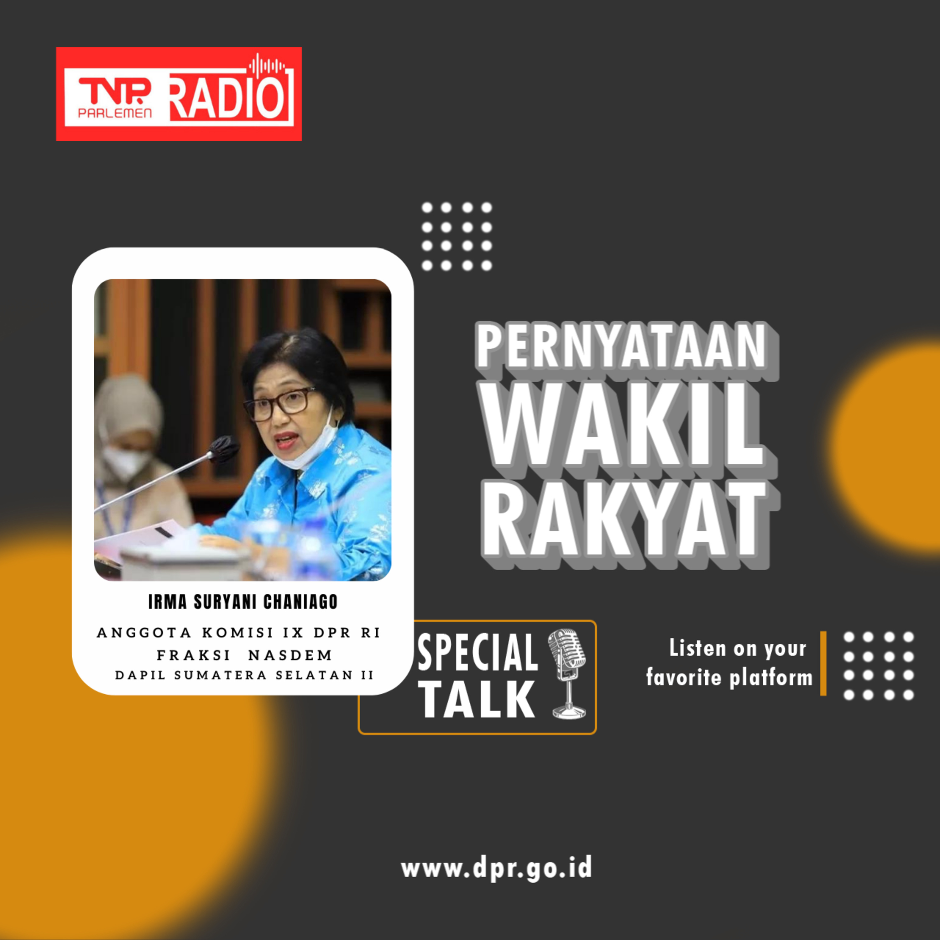 Irma Suryani : Capaian target kepesertaan BPJS Ketenagakerjaan masih sangat kecil episode artwork