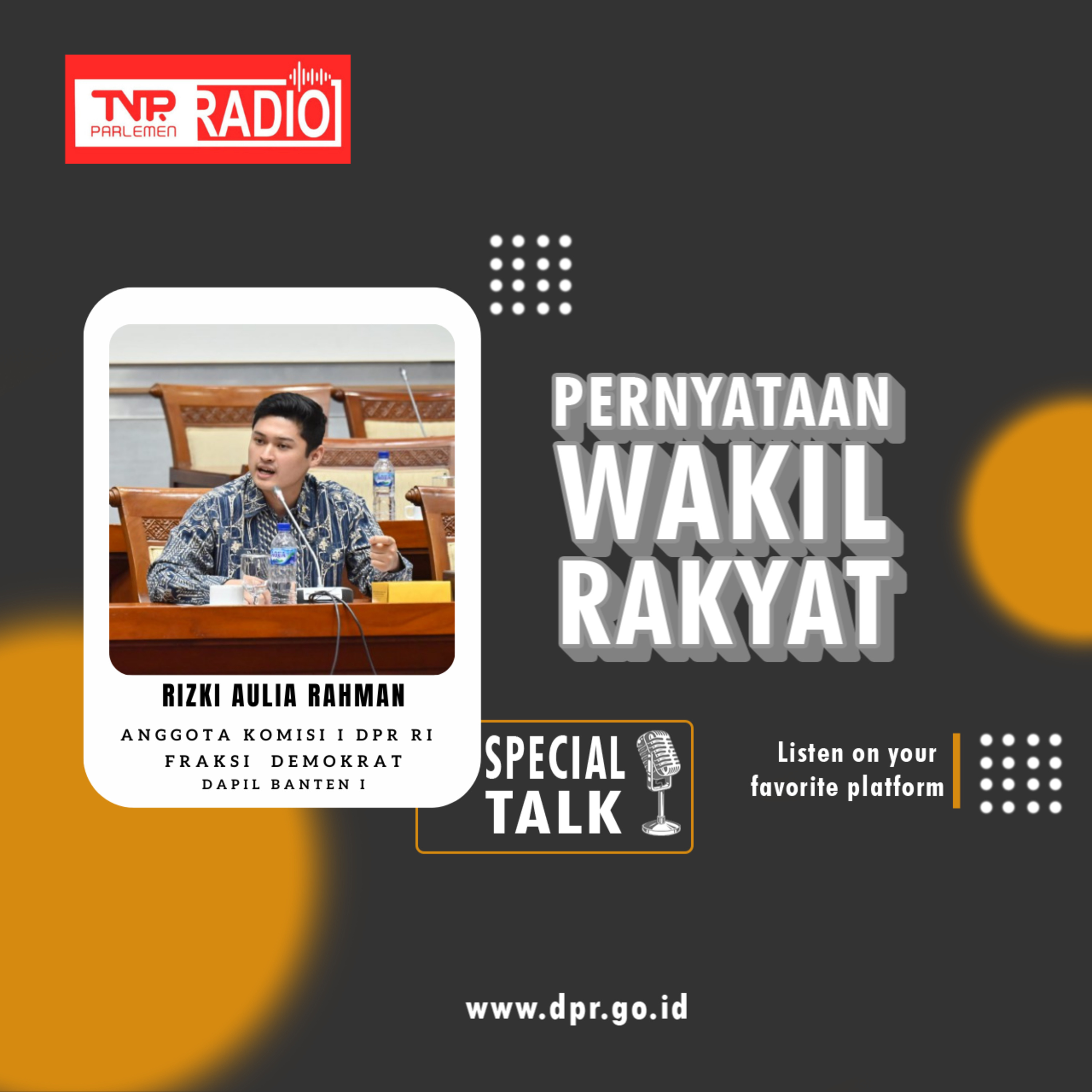 Rizki Aulia Rahman : Dewan Ketahanan Nasional (Wantannas) perlu menjelaskan rencana perubahan Kelembagaan menjadi Dewan Keamanan Nasional ( National Security Council) episode artwork