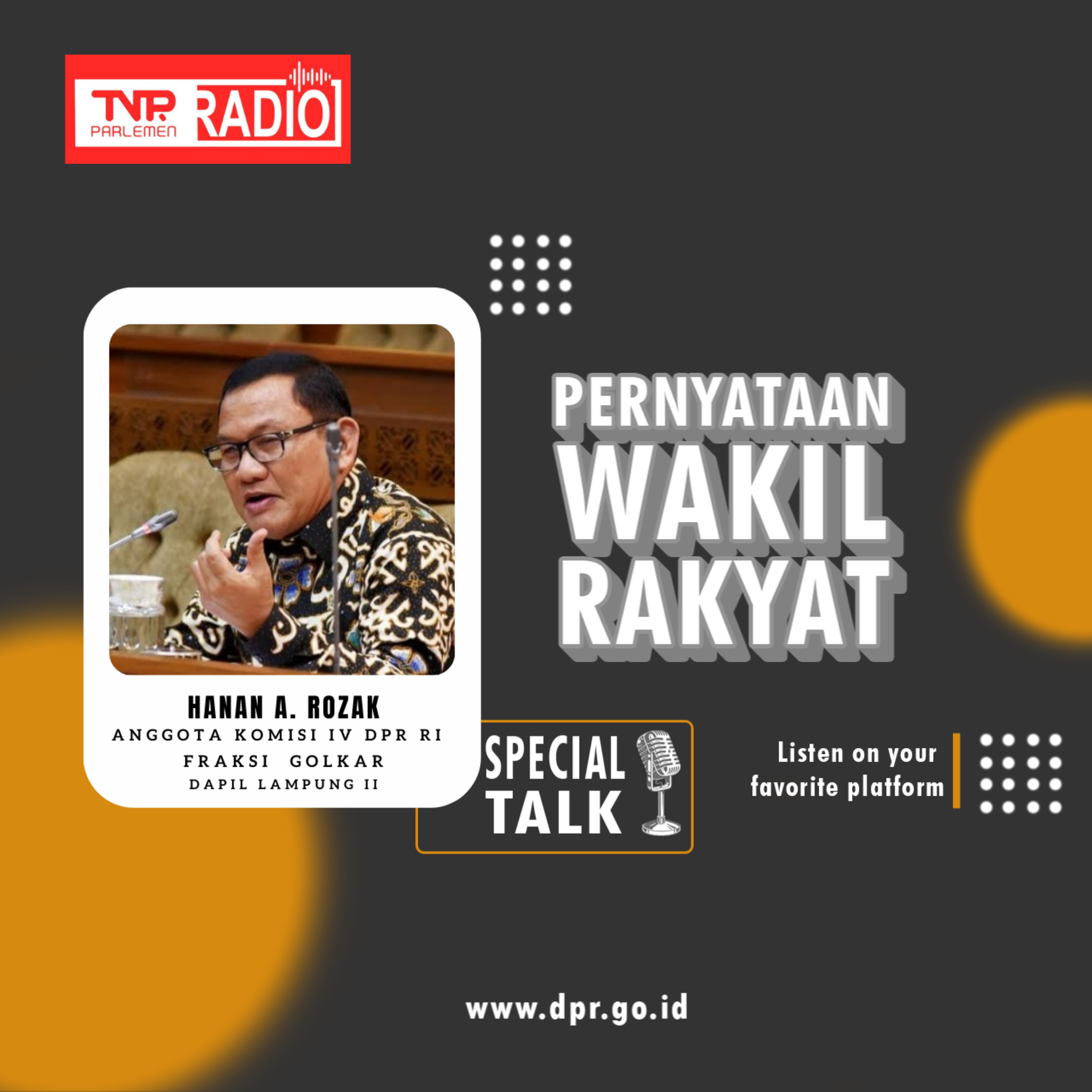 Hanan Rozak mengkritisi Realisasi Anggaran Kementerian Kelautan dan Perikanan hingga September 2024 baru mencapai 61% episode artwork