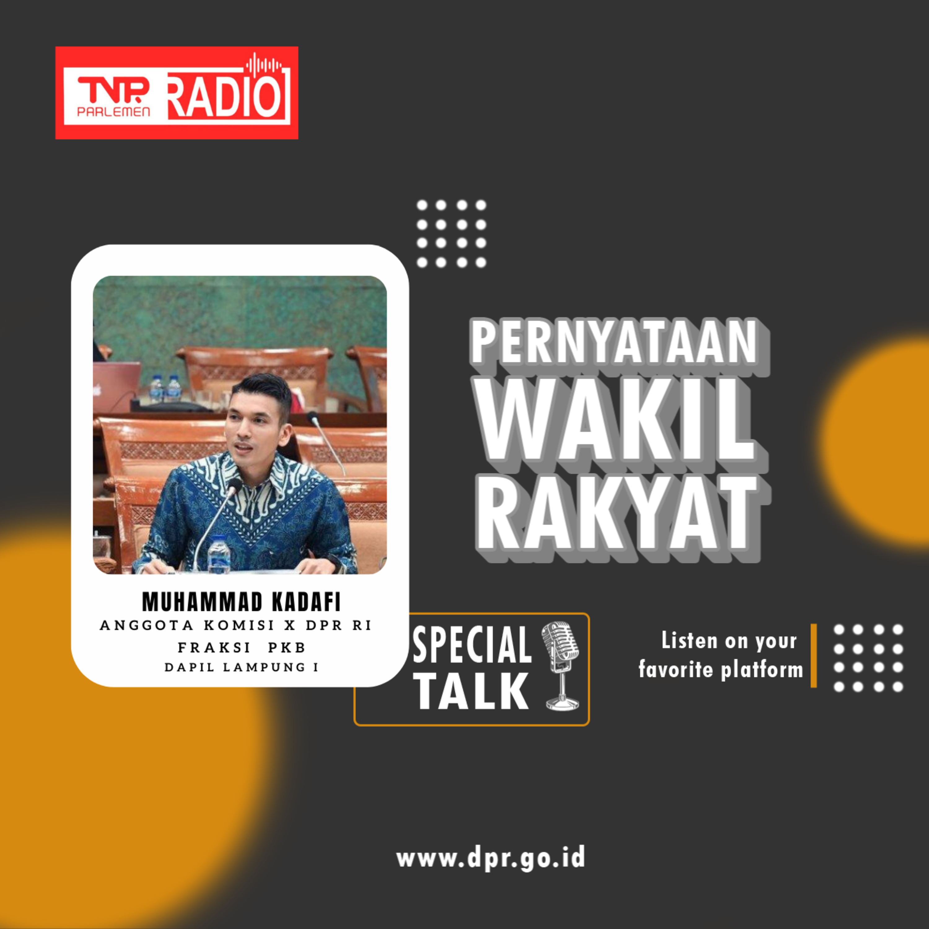 Muhammad Kadafi : Banyak venue olahraga di daerah yang dibangun saat event PON menjadi terbengkalai pasca PON episode artwork