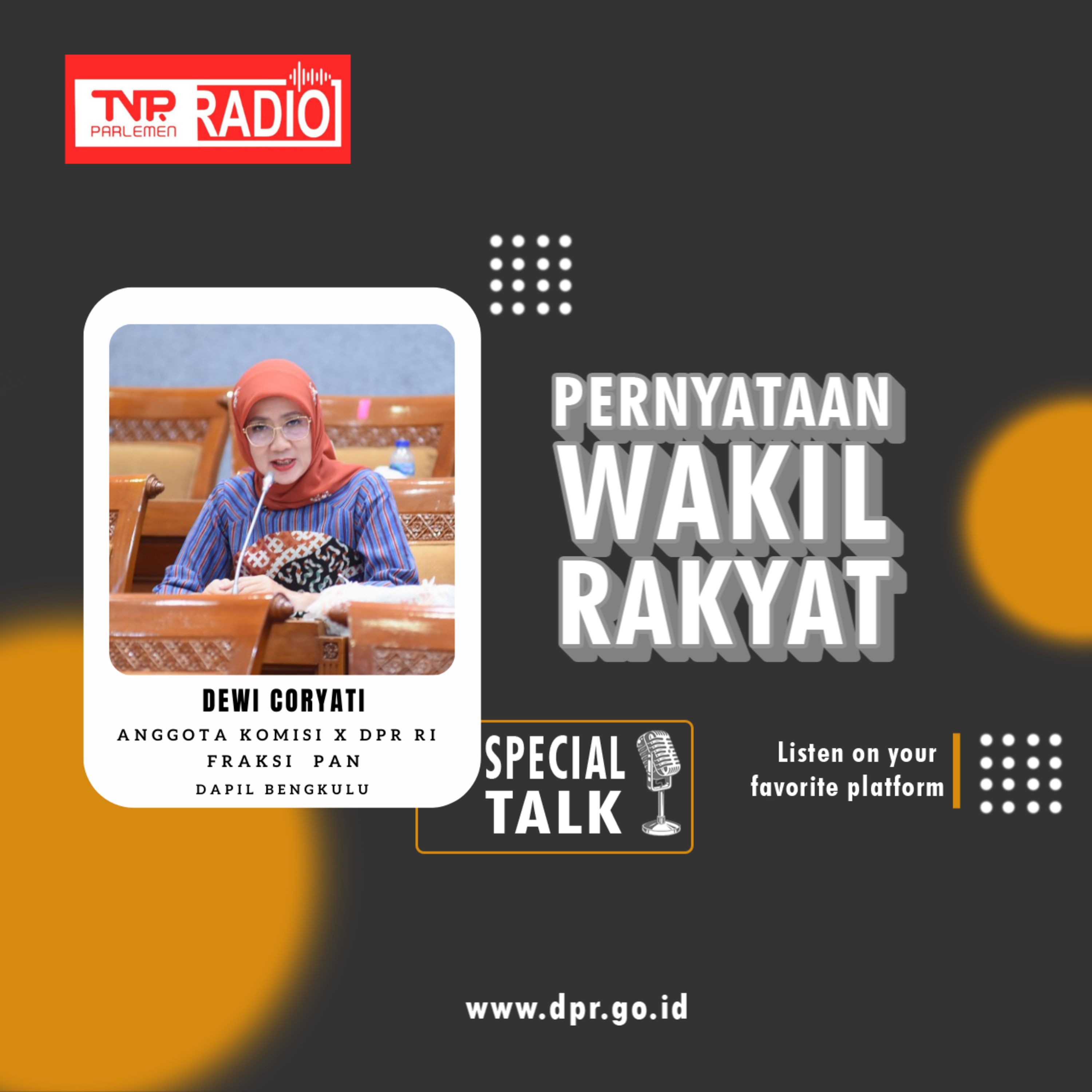 Dewi Coryati : Dengan peningkatan anggaran Kemendikbud-Ristek diharapkan Tunjangan Guru PAUD, Guru Sekolah, dan Dosen dapat diberikan episode artwork
