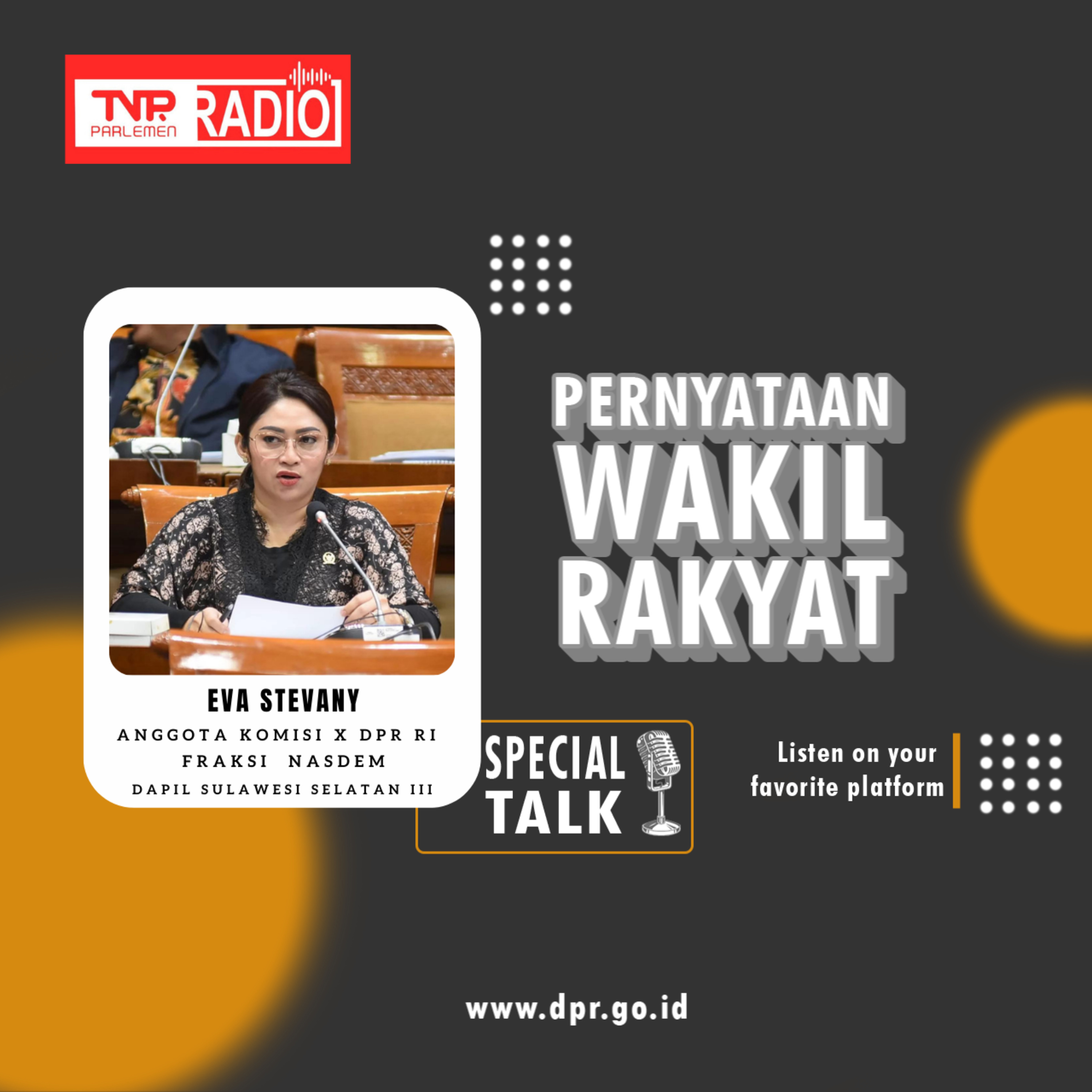 Eva Stevany Rataba : Biaya Kuliah (UKT) di Politeknik Pariwisata harus Terangkau, Poltekpar juga perlu menggandeng pihak swasta yang terkait Pariwisata episode artwork