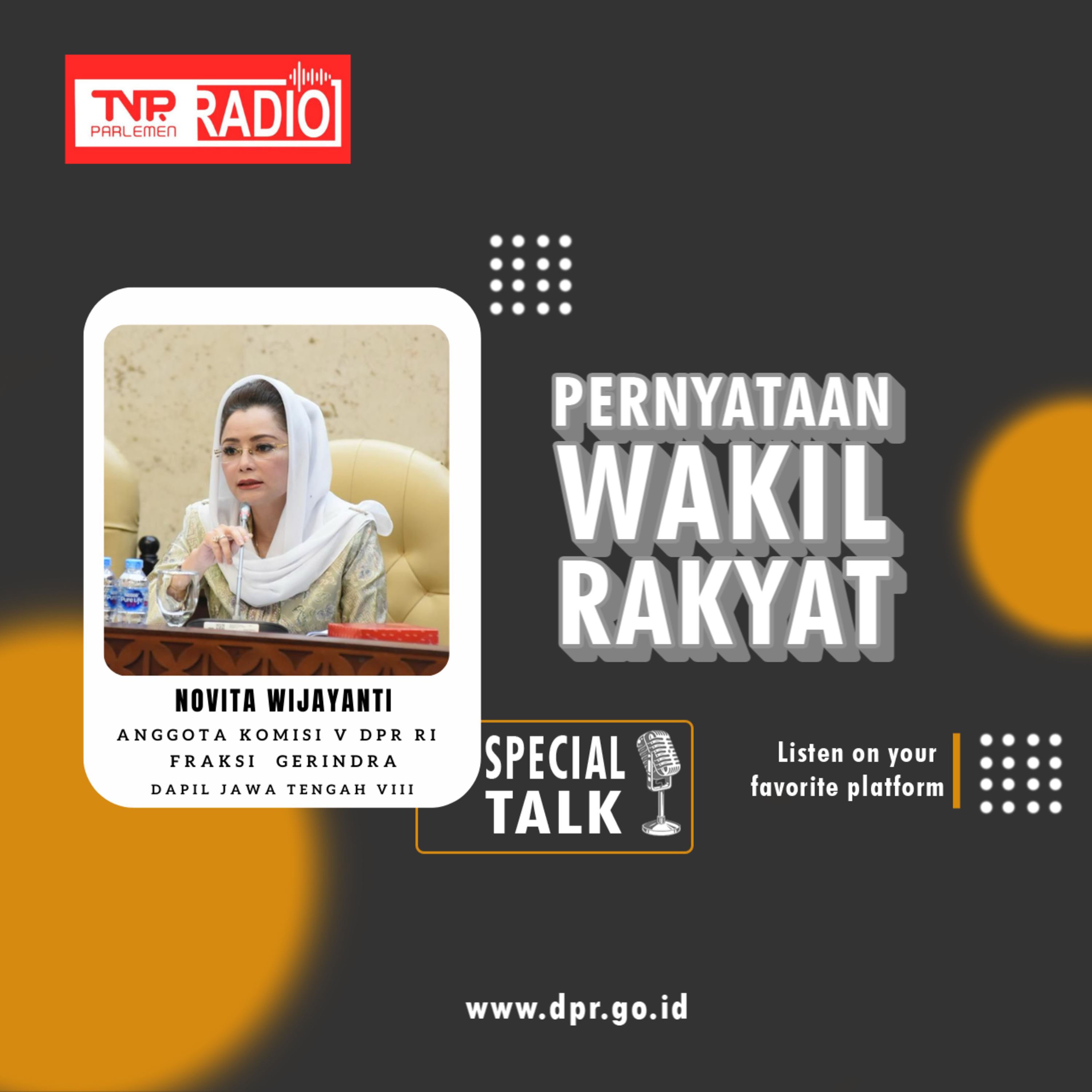 Novita Wijayanti Meminta Menteri PUPR segera melaksanakan Proyek Pengendalian Banjir di beberapa Sungai yang berada di Kab. Cilacap episode artwork